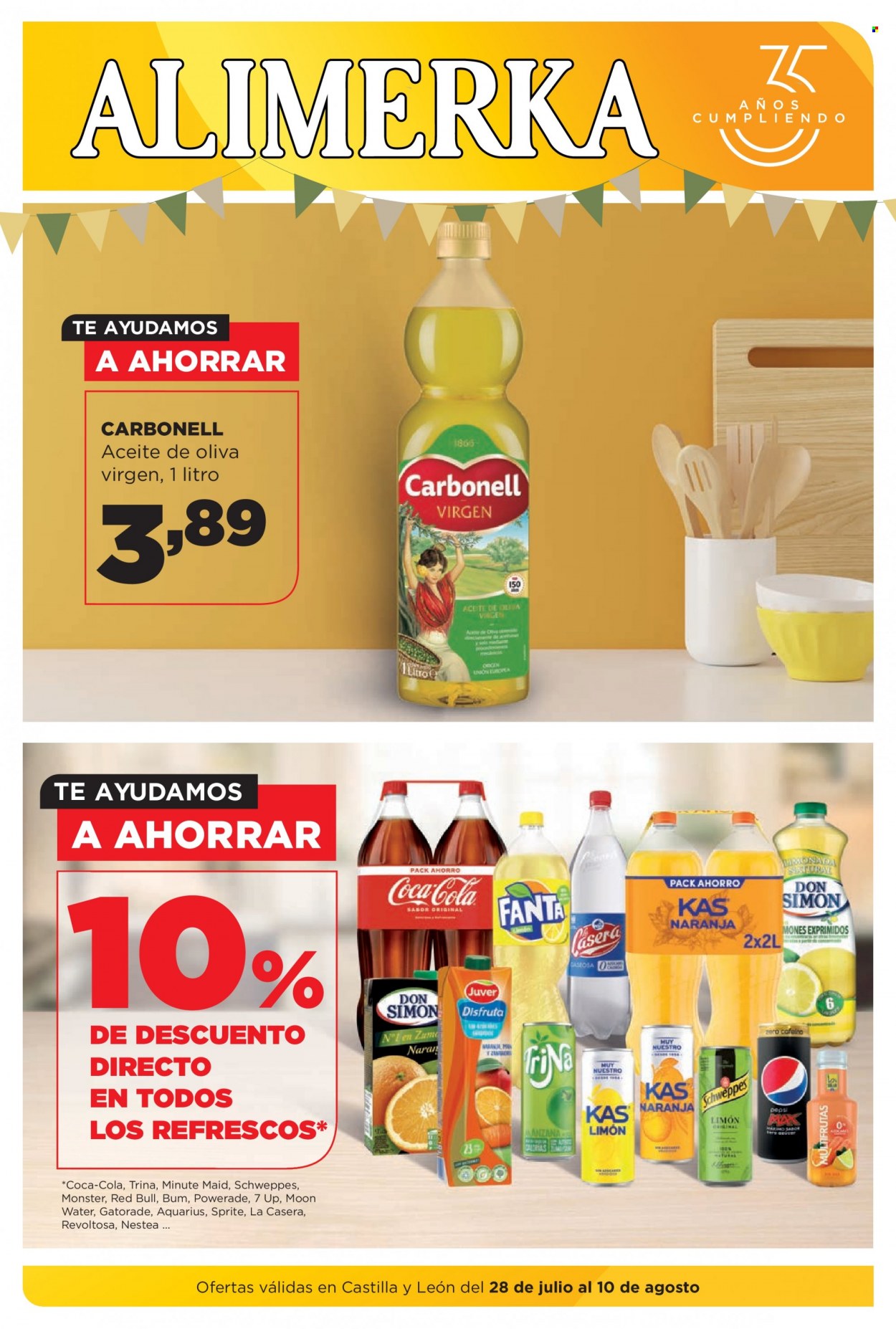 Folleto Alimerka - 28/07/22 - 10/08/22. Página 1