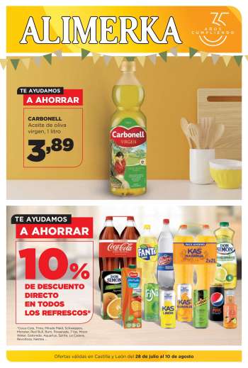 Folleto actual Alimerka - 28/07/22 - 10/08/22.
