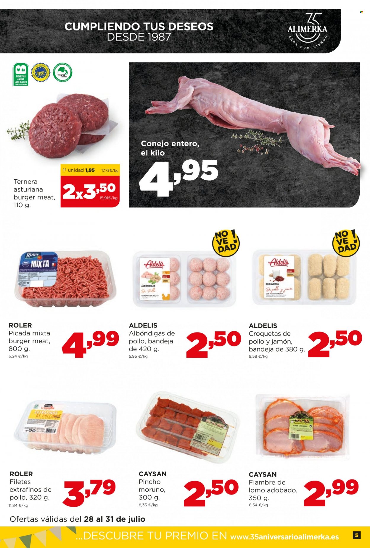 Folleto Alimerka - 28/07/22 - 10/08/22. Página 5