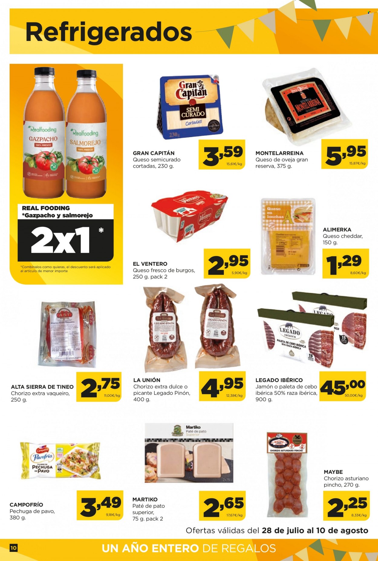 Folleto Alimerka - 28/07/22 - 10/08/22. Página 10