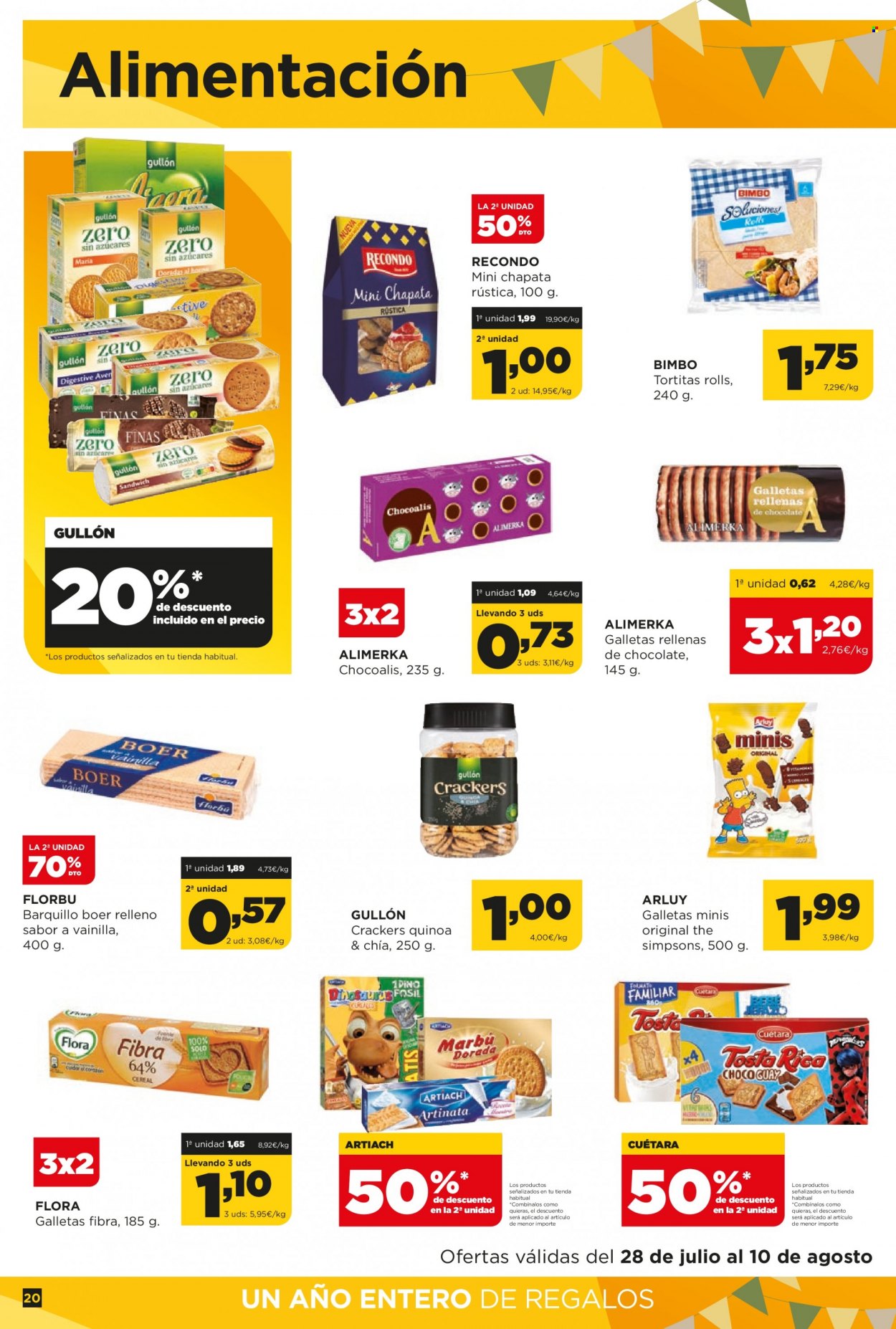 Folleto Alimerka - 28/07/22 - 10/08/22. Página 20