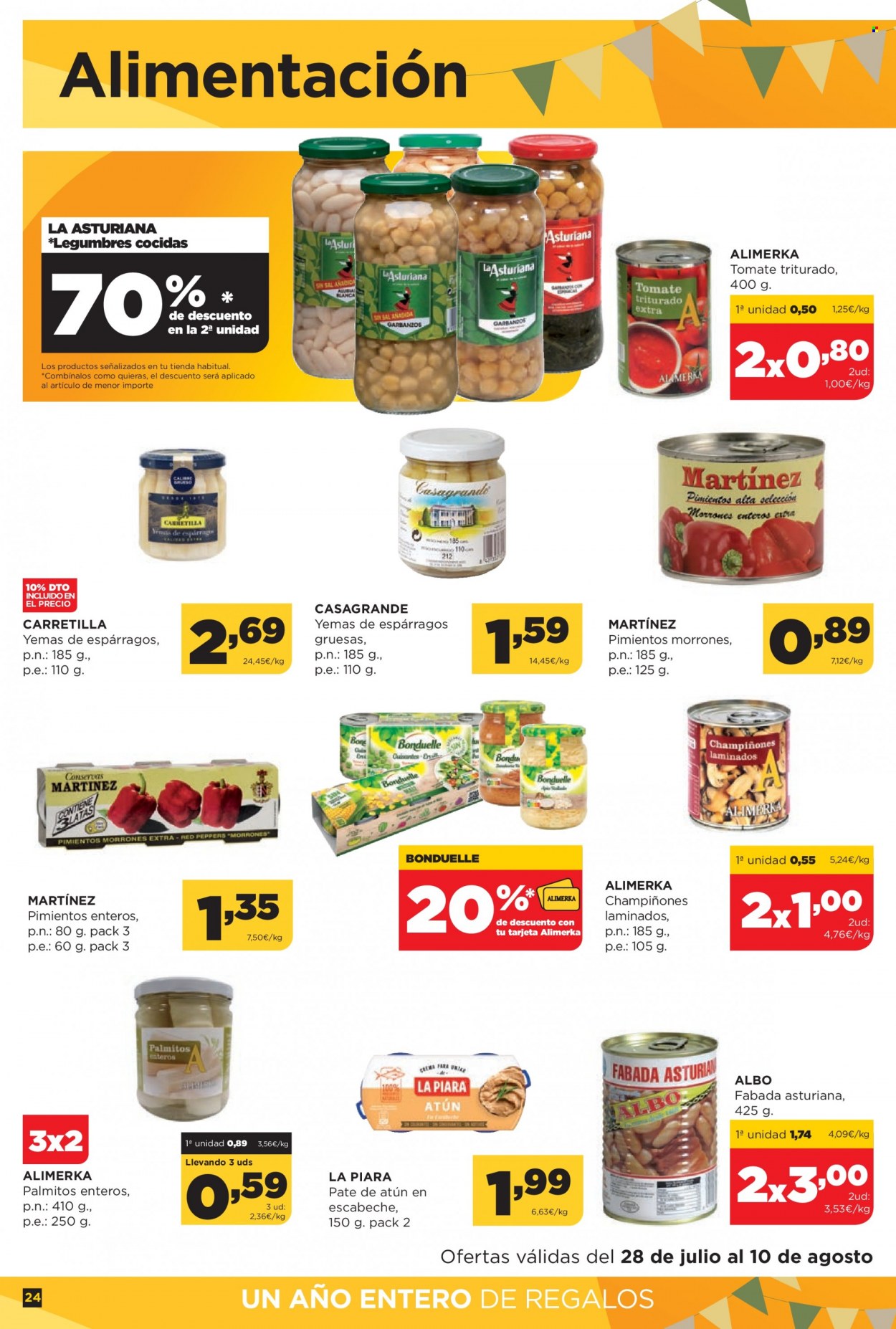 Folleto Alimerka - 28/07/22 - 10/08/22. Página 24