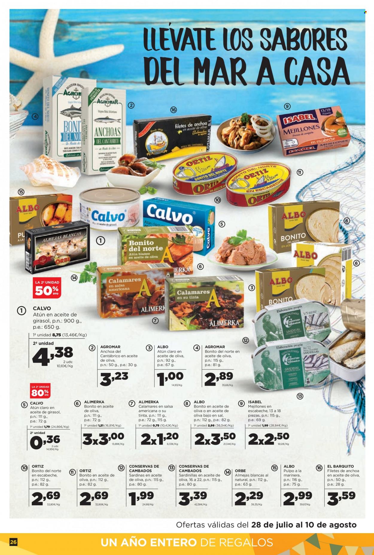 Folleto Alimerka - 28/07/22 - 10/08/22. Página 26