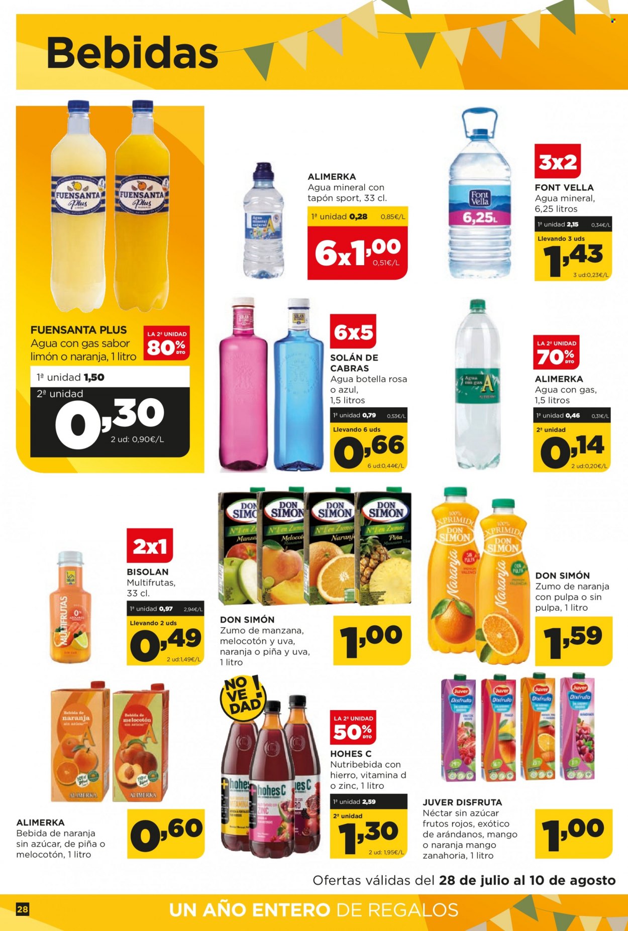 Folleto Alimerka - 28/07/22 - 10/08/22. Página 28