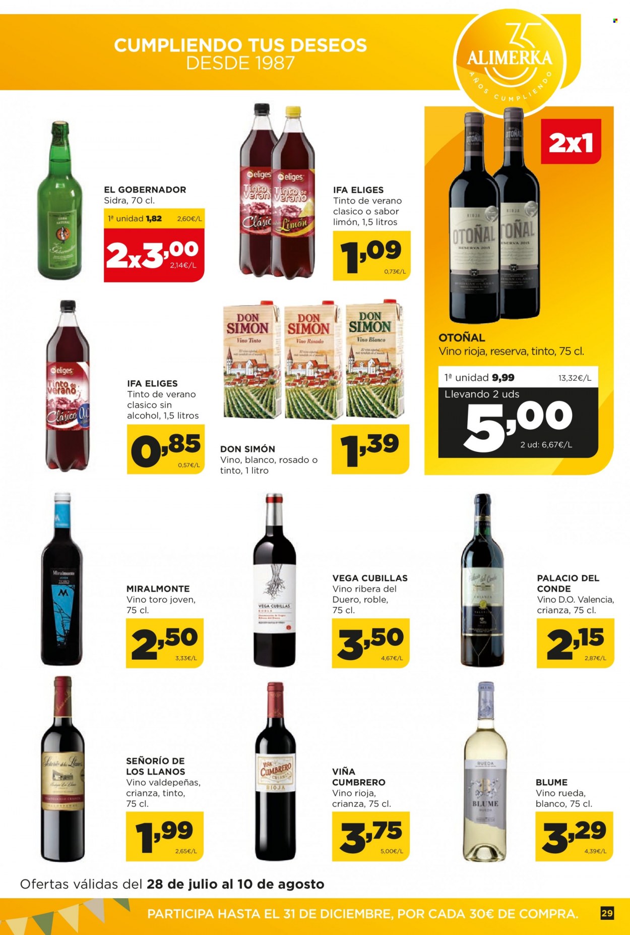 Folleto Alimerka - 28/07/22 - 10/08/22. Página 29