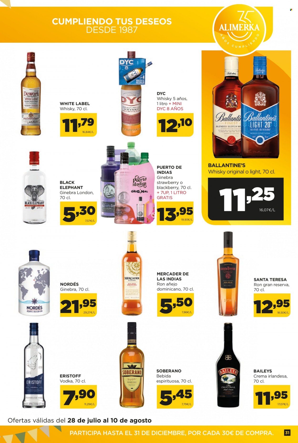 Folleto Alimerka - 28/07/22 - 10/08/22. Página 31