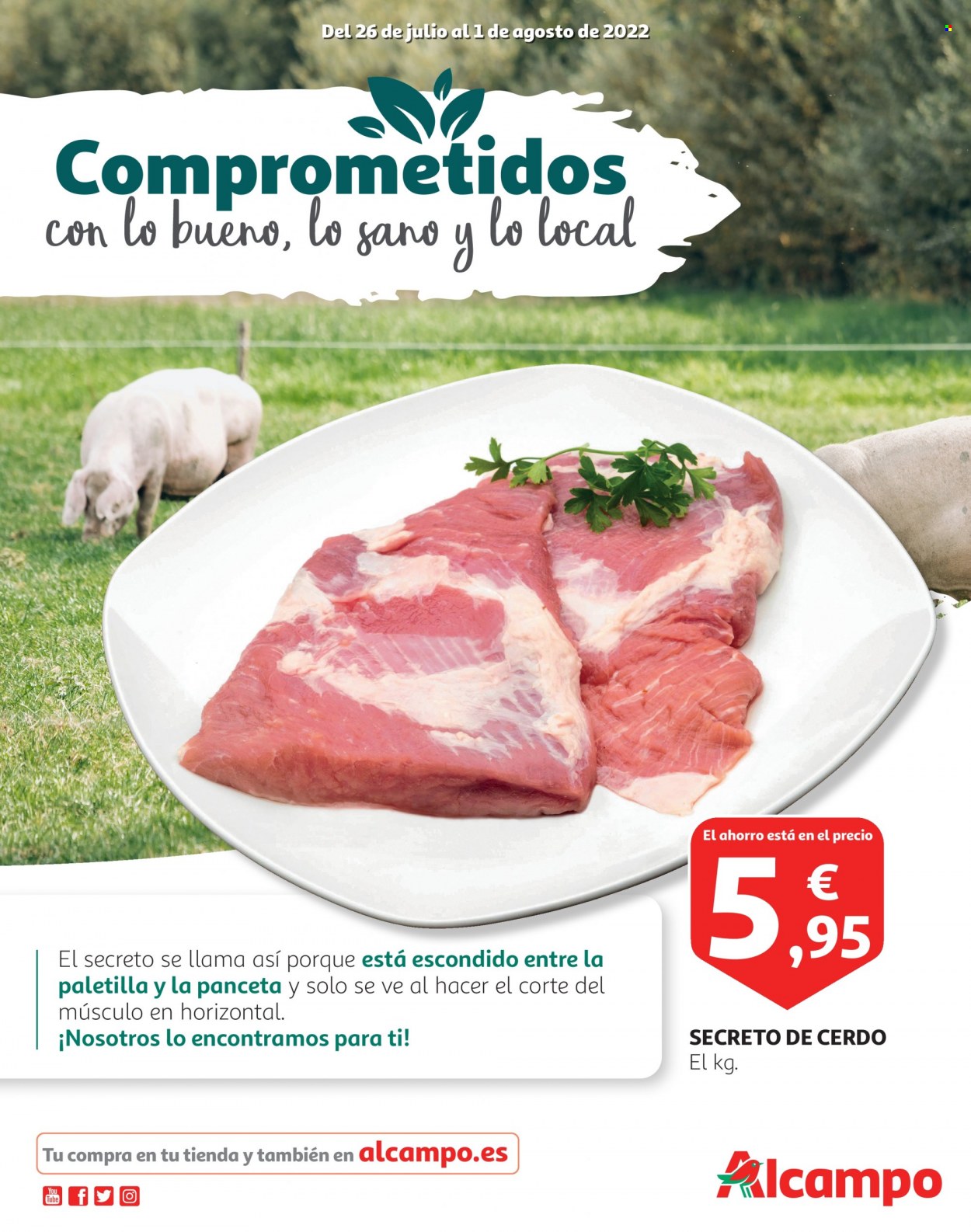 Folleto Alcampo - 26/07/22 - 01/08/22. Página 1