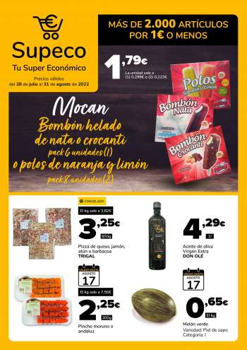 Folleto actual Supeco - 28/07/22 - 31/08/22.