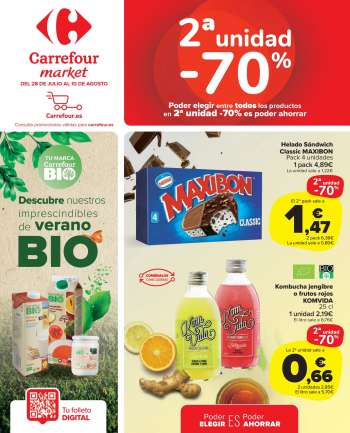 Folleto actual Carrefour - 28/07/22 - 10/08/22.