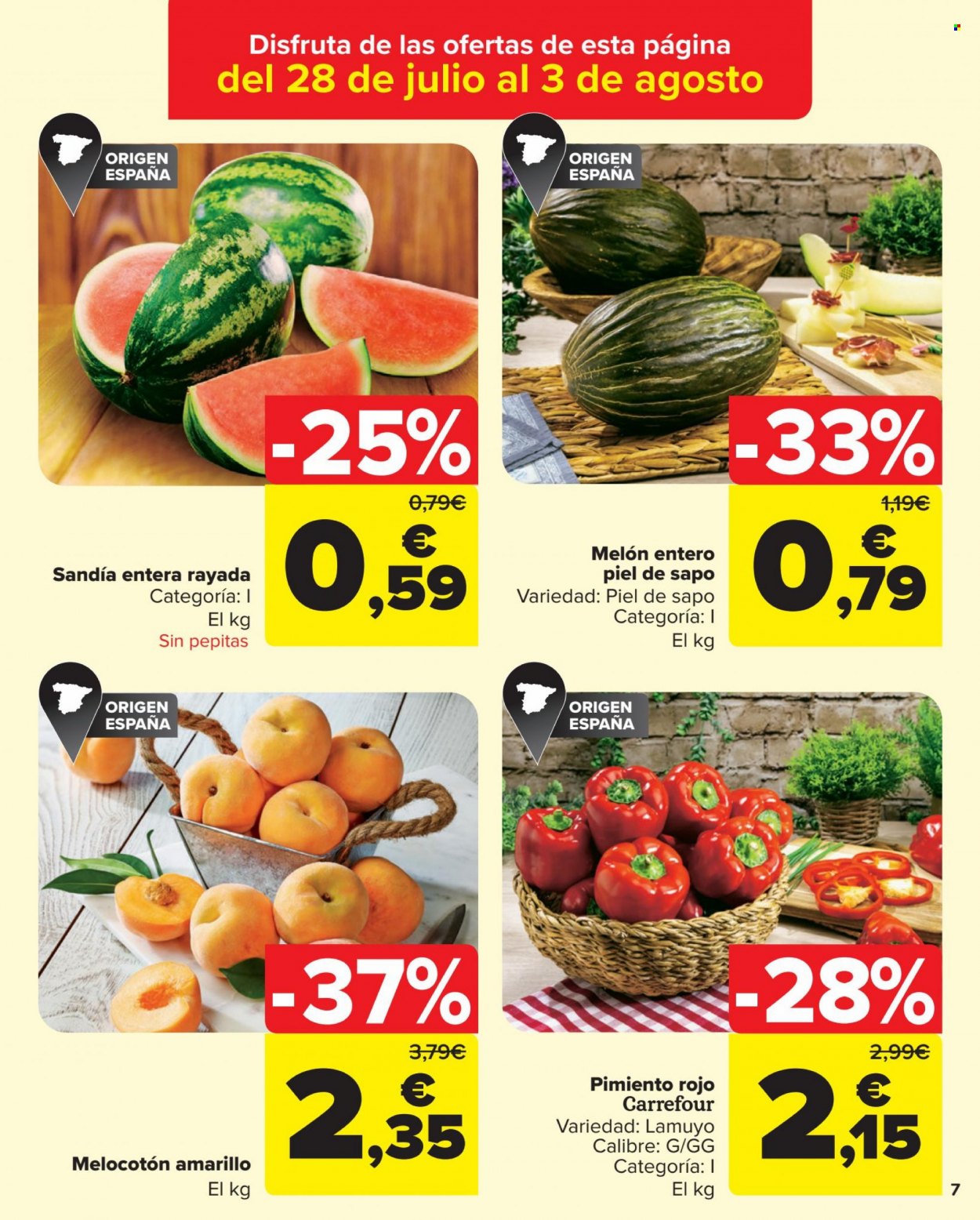 Folleto Carrefour - 28/07/22 - 10/08/22. Página 7
