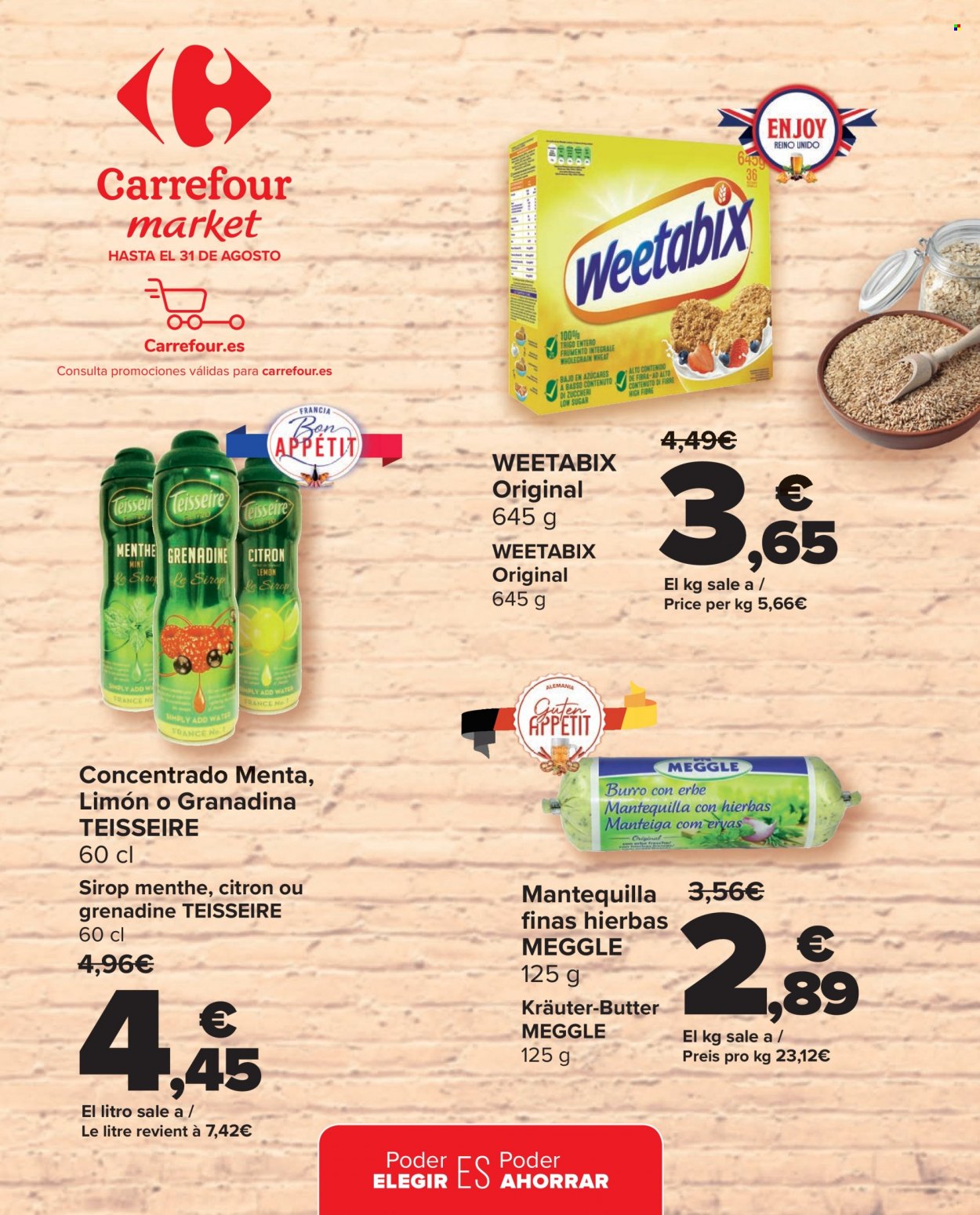 Folleto Carrefour - 28/07/22 - 31/08/22. Página 1