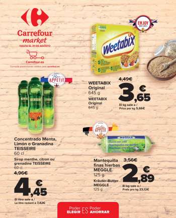 Folleto actual Carrefour - 28/07/22 - 31/08/22.