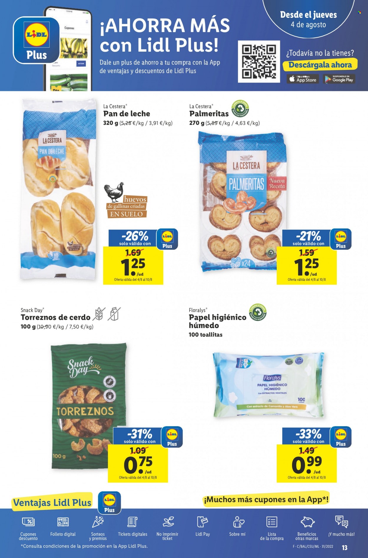 Folleto Lidl - 04/08/22 - 10/08/22. Página 13