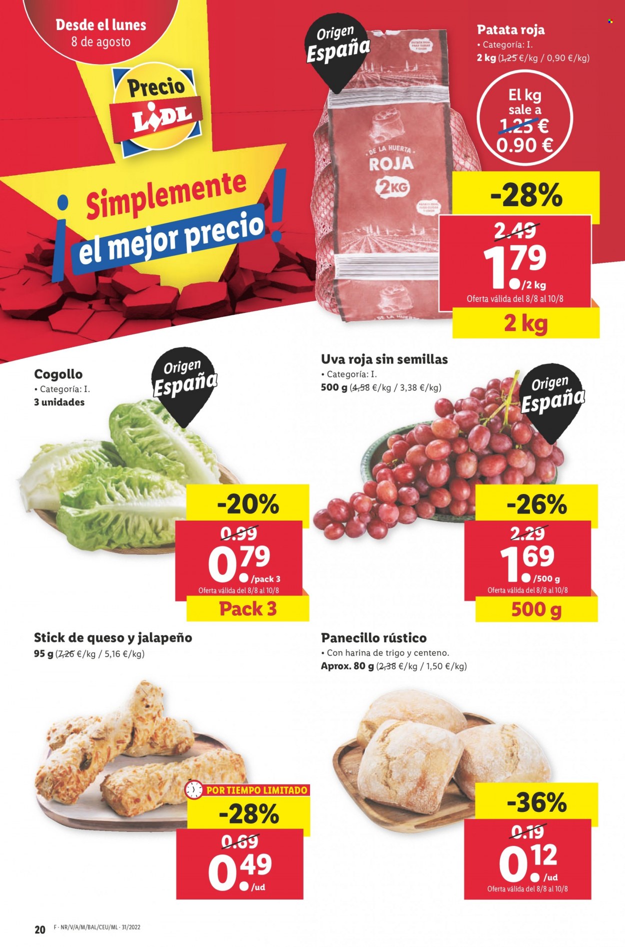 Folleto Lidl - 04/08/22 - 10/08/22. Página 20