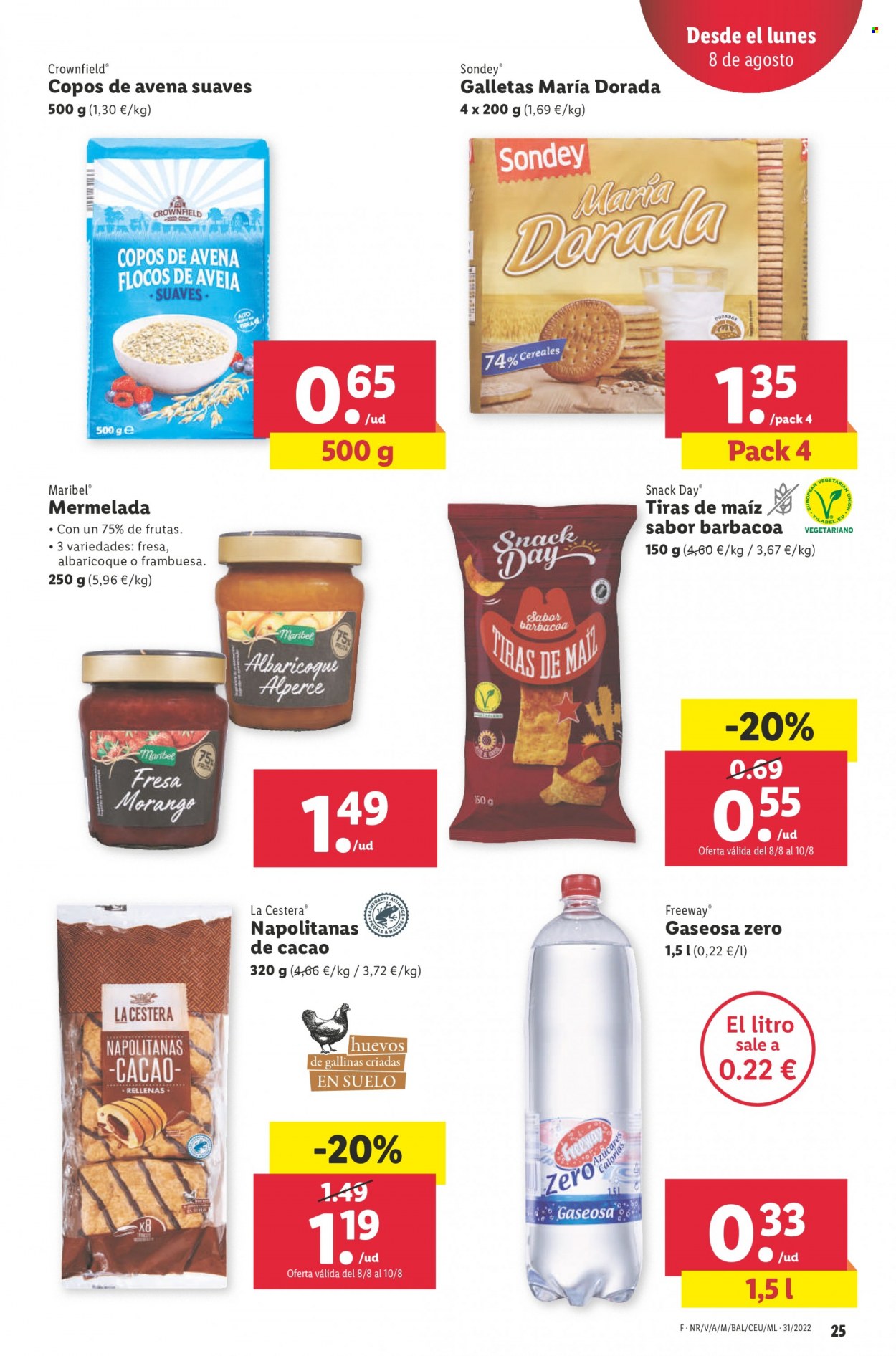 Folleto Lidl - 04/08/22 - 10/08/22. Página 25
