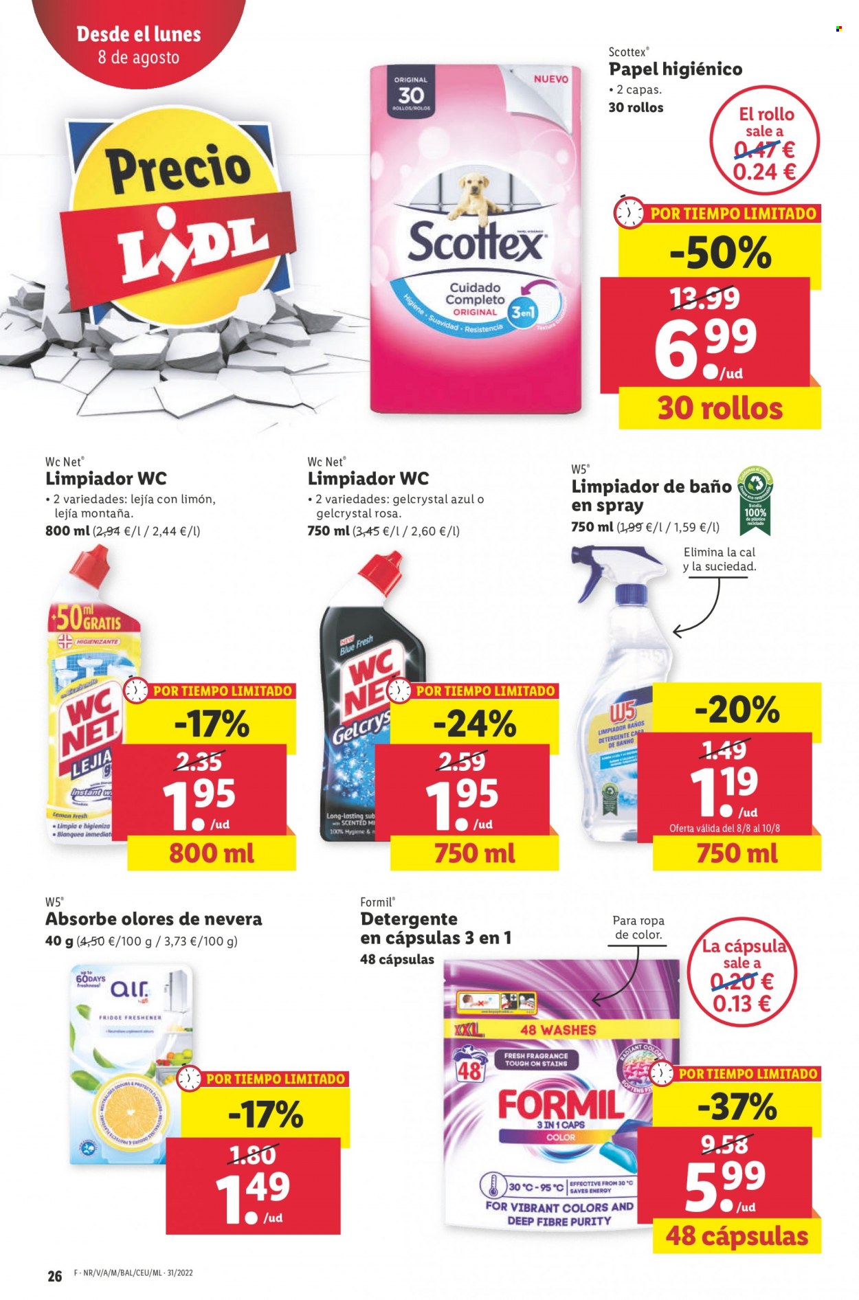 Folleto Lidl - 04/08/22 - 10/08/22. Página 26
