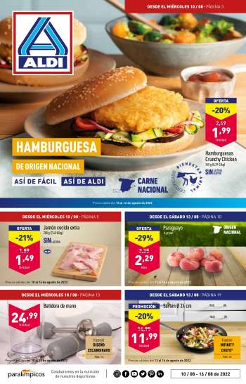Folleto actual Aldi - 10/08/22 - 16/08/22.