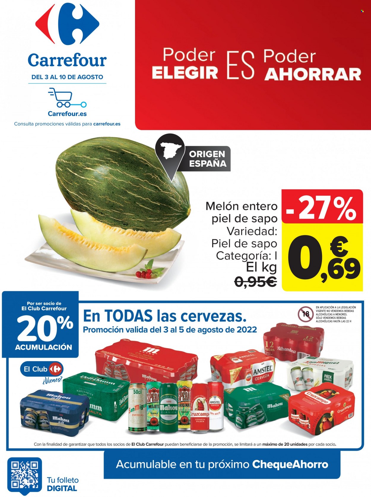 Folleto Carrefour - 03/08/22 - 10/08/22. Página 1