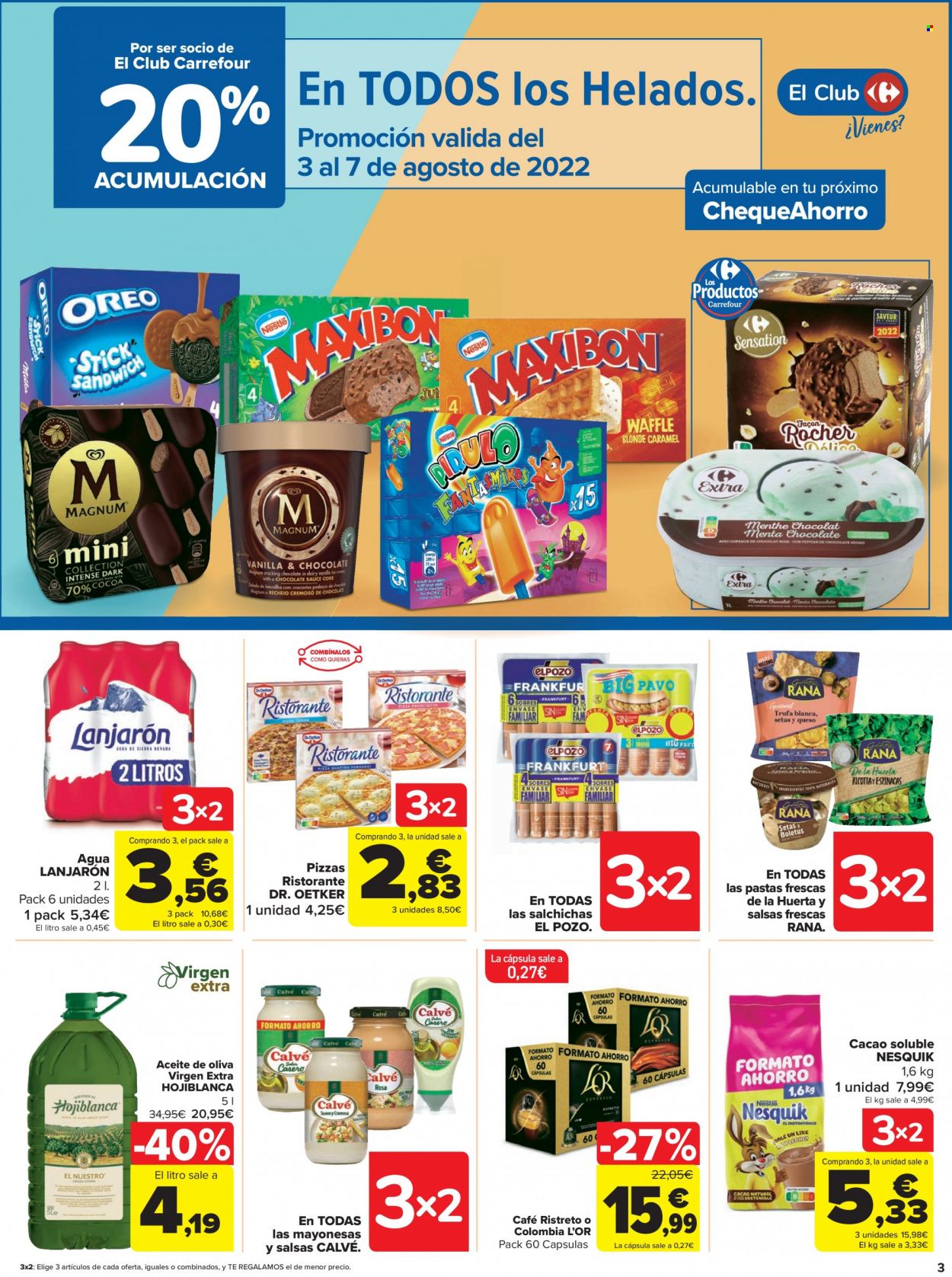 Folleto Carrefour - 03/08/22 - 10/08/22. Página 3