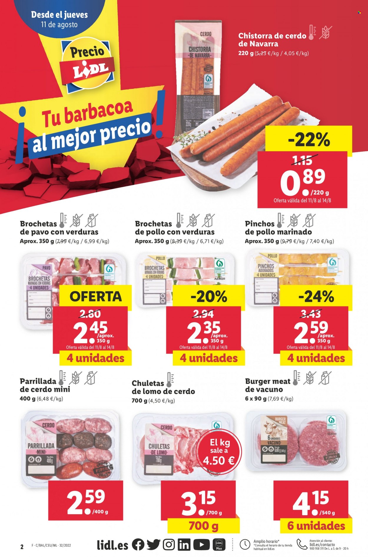 Folleto Lidl - 11/08/22 - 17/08/22. Página 2