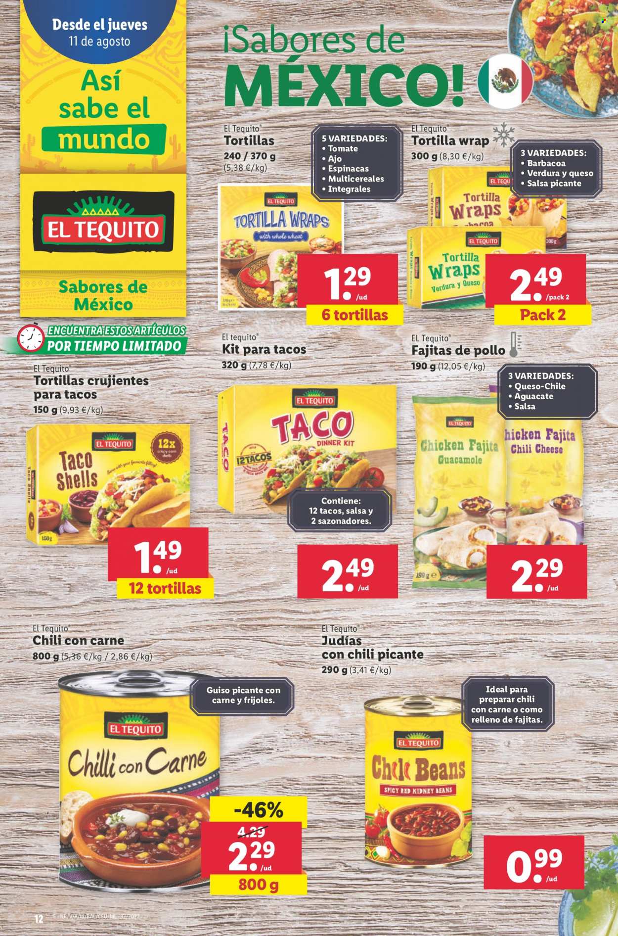 Folleto Lidl - 11/08/22 - 17/08/22. Página 12