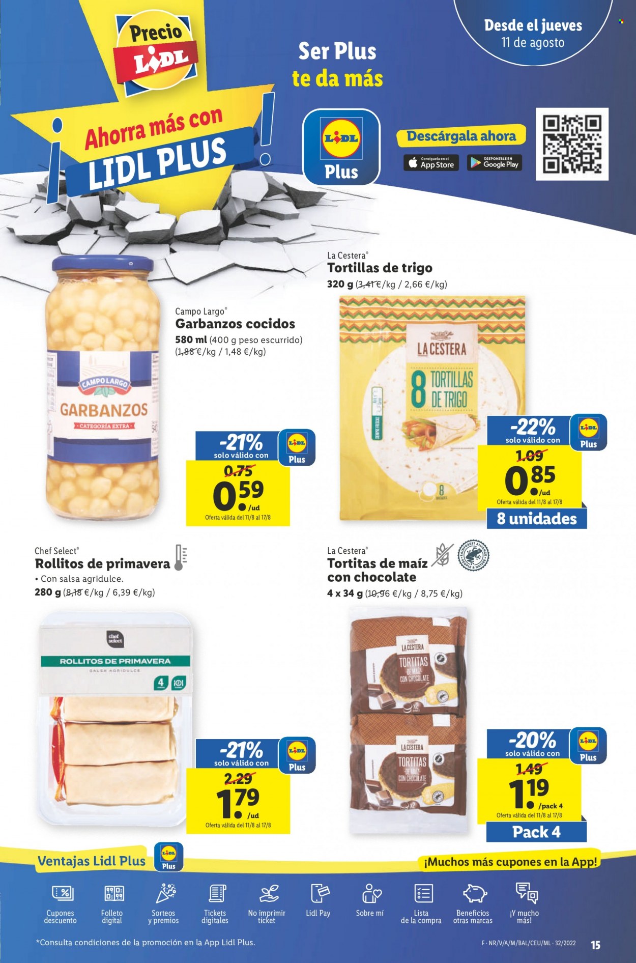 Folleto Lidl - 11/08/22 - 17/08/22. Página 15
