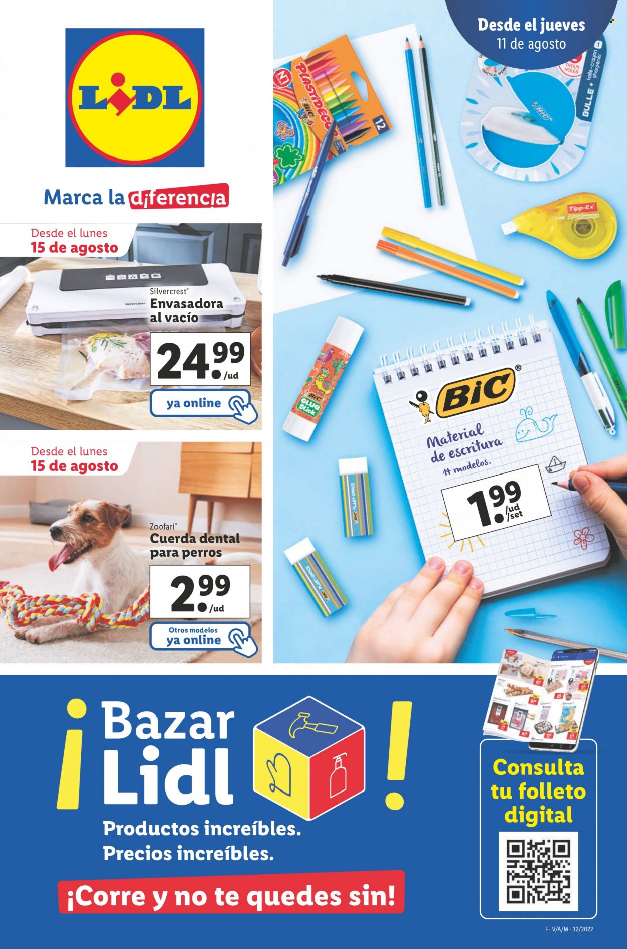 Folleto Lidl - 11/08/22 - 17/08/22. Página 1