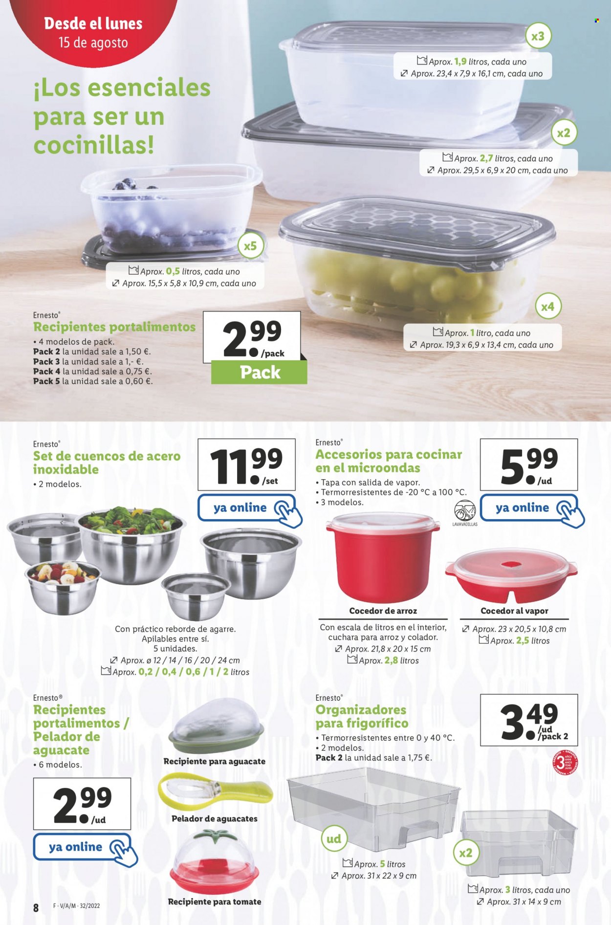 Folleto Lidl - 11/08/22 - 17/08/22. Página 8