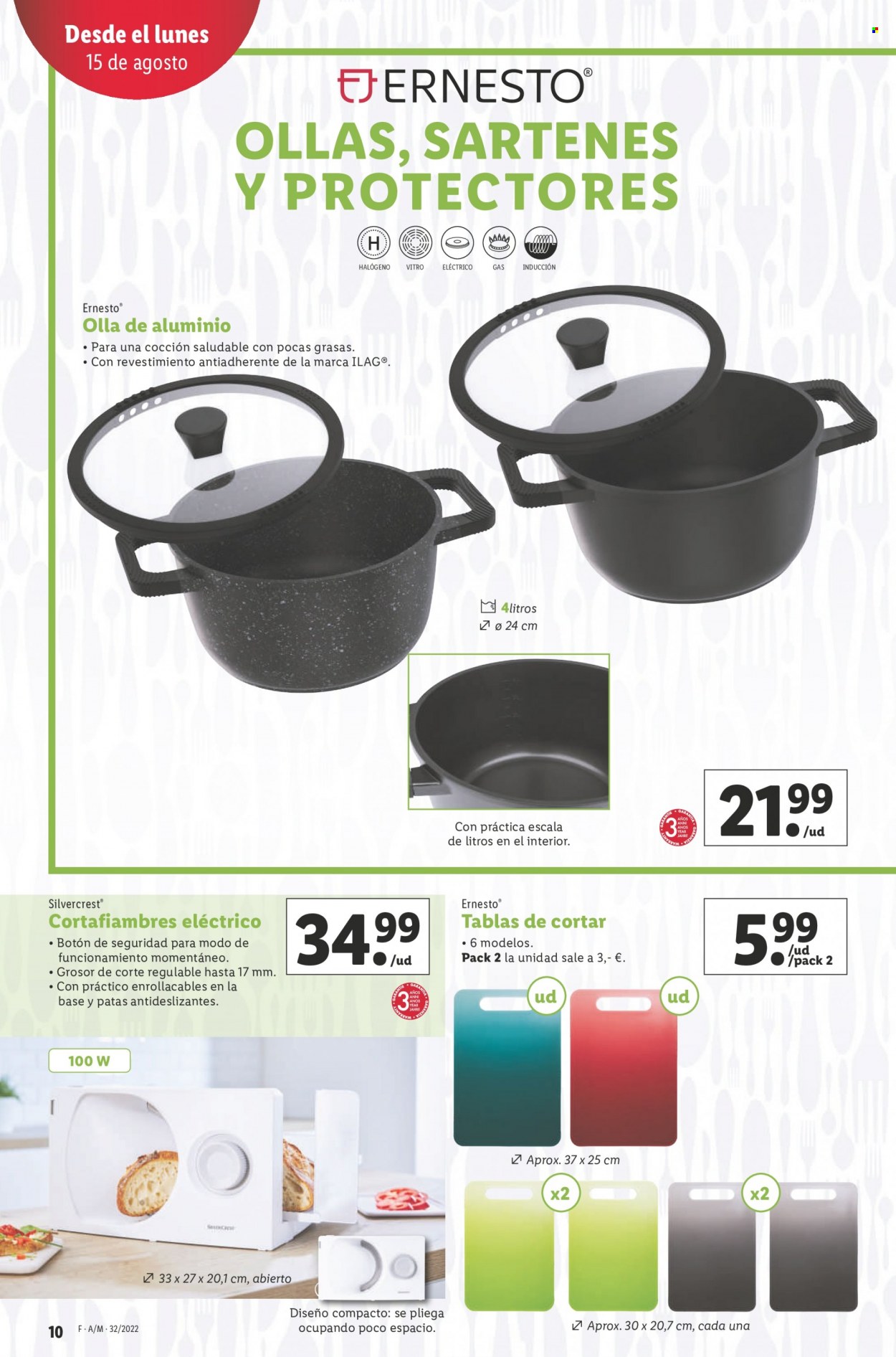 Folleto Lidl - 11/08/22 - 17/08/22. Página 10