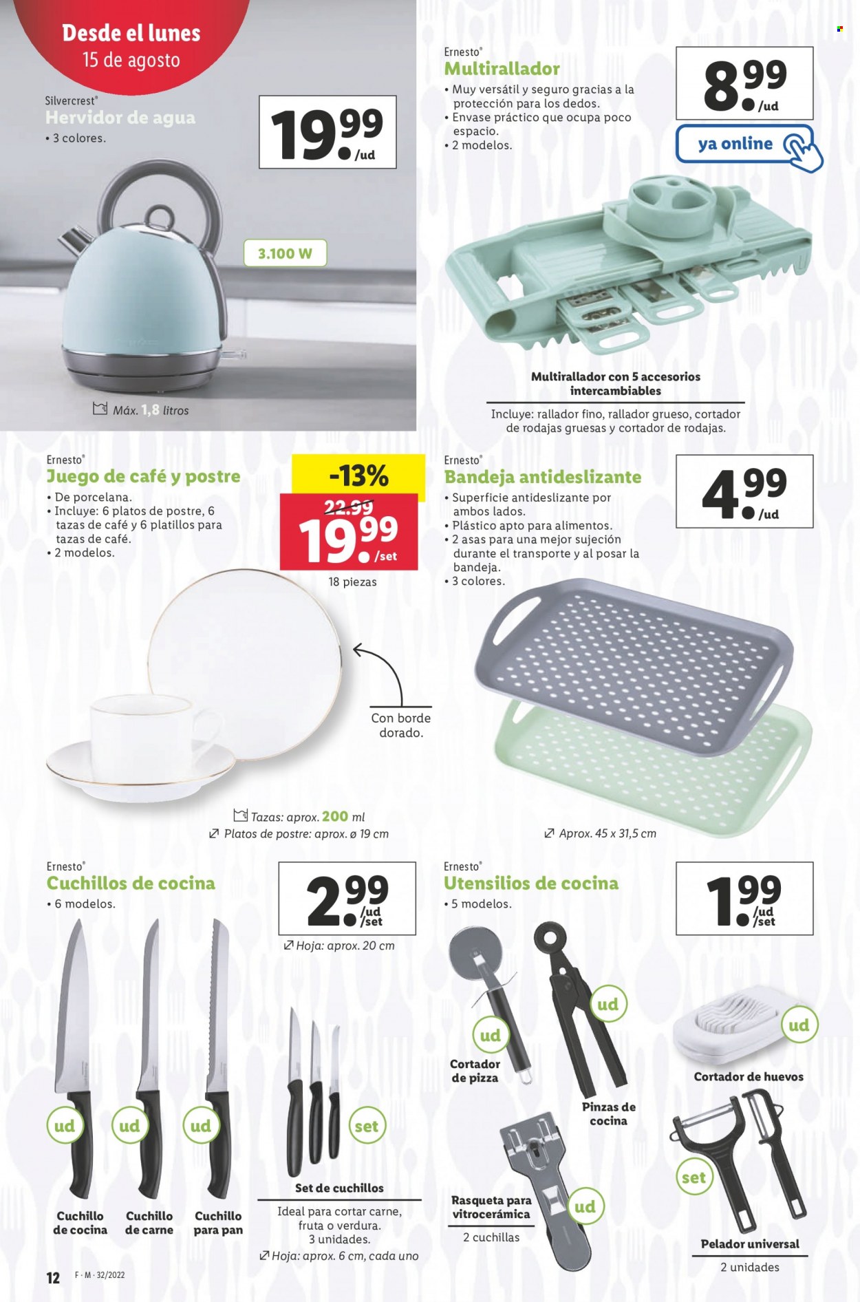 Folleto Lidl - 11/08/22 - 17/08/22. Página 12