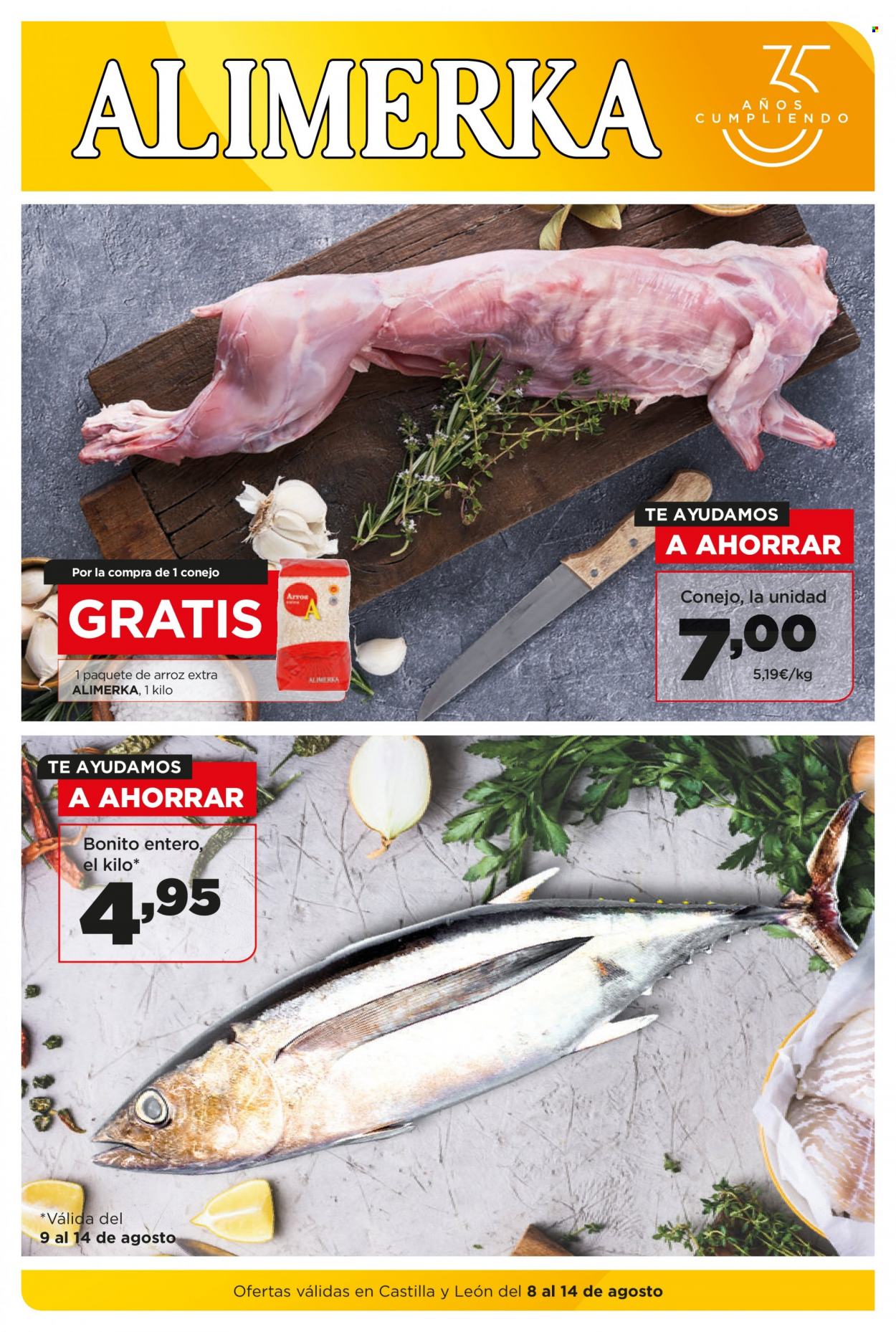 Folleto Alimerka - 08/08/22 - 14/08/22. Página 1