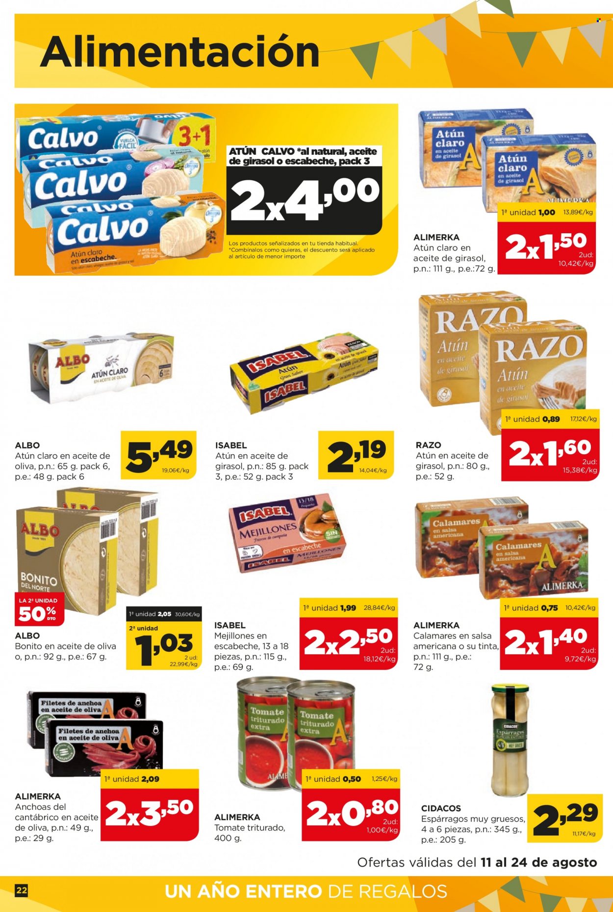 Folleto Alimerka - 11/08/22 - 24/08/22. Página 22
