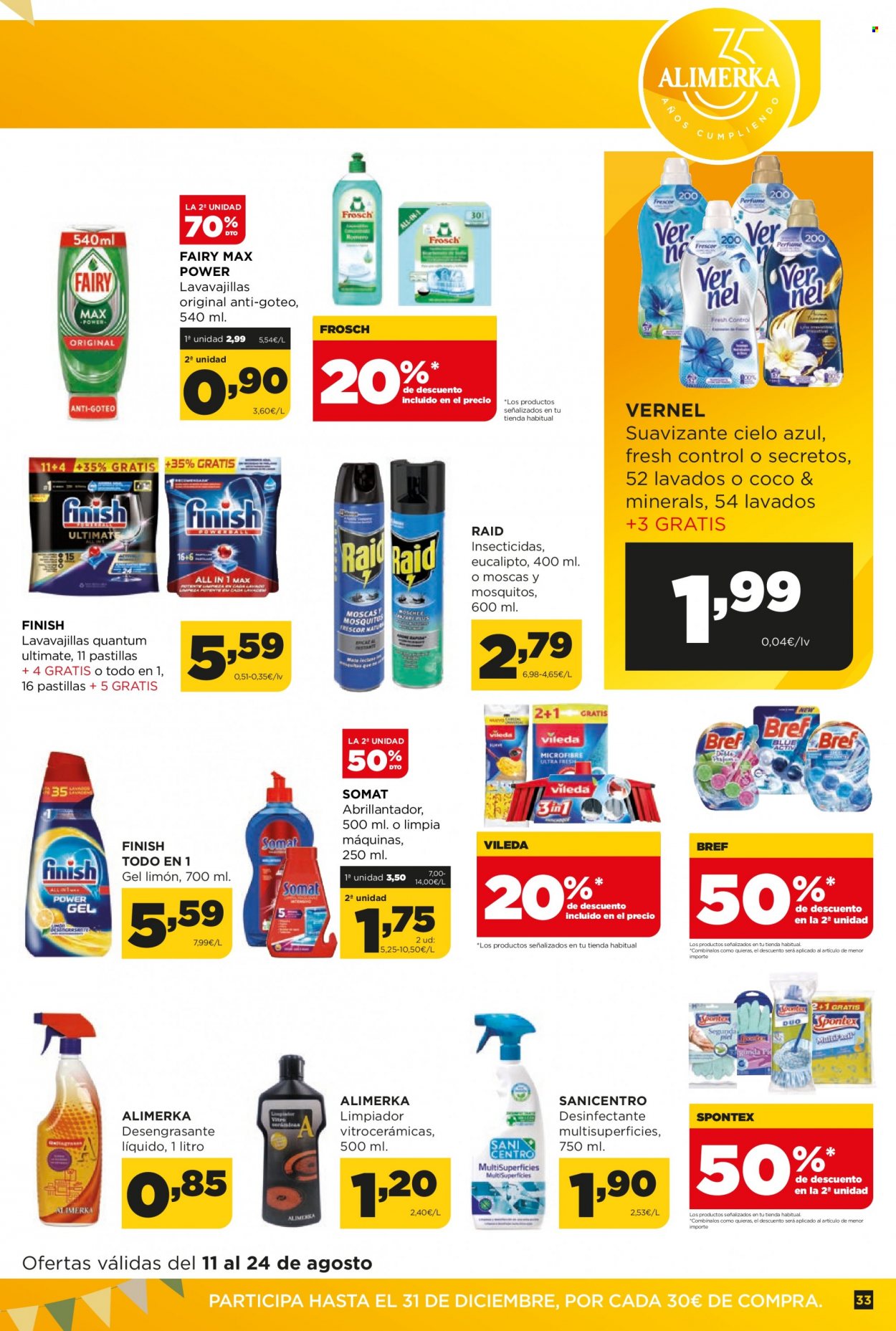 Folleto Alimerka - 11/08/22 - 24/08/22. Página 33
