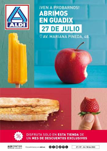 Folleto actual Aldi - 27/07/22 - 24/08/22.