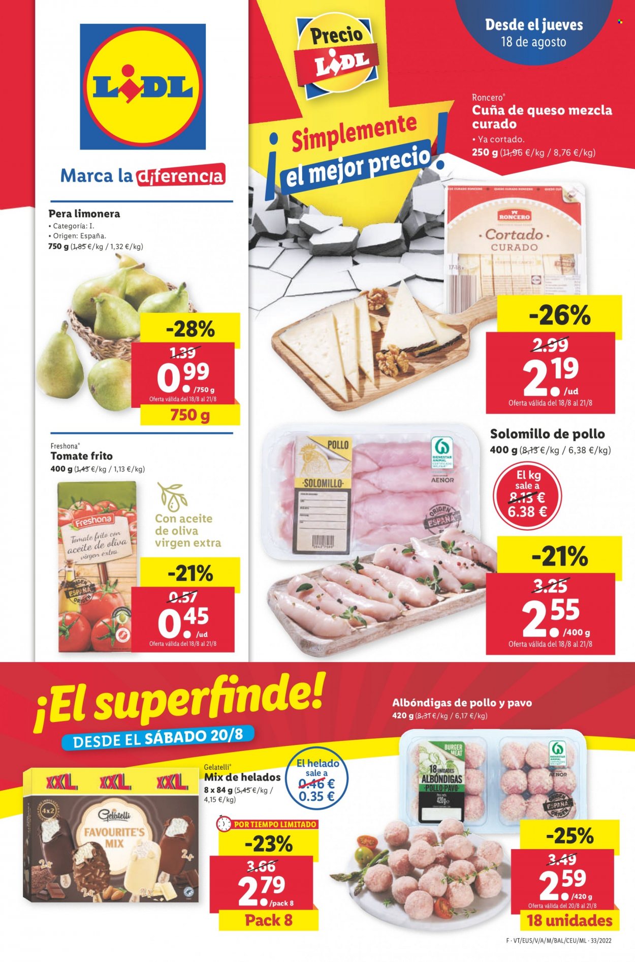 Folleto Lidl - 18/08/22 - 24/08/22. Página 1