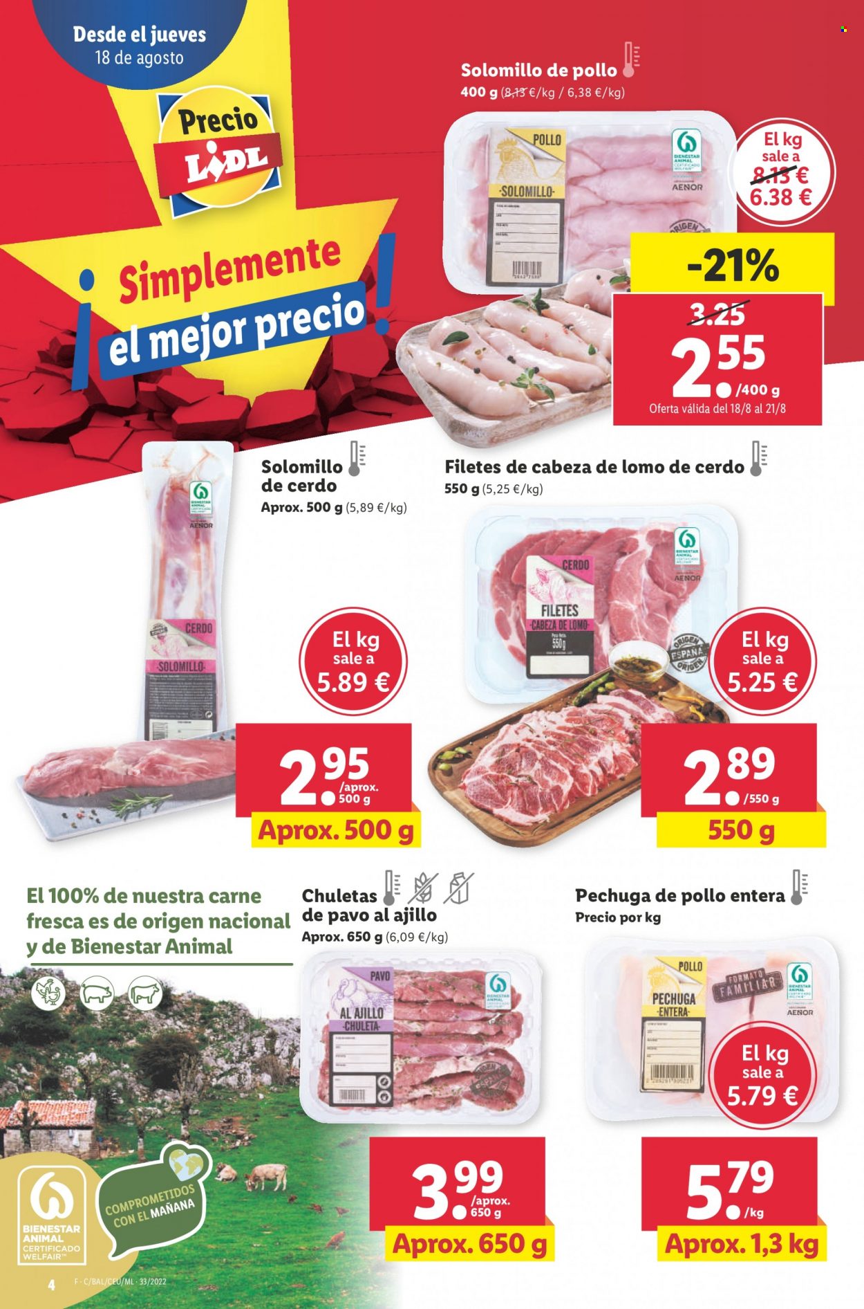 Folleto Lidl - 18/08/22 - 24/08/22. Página 4