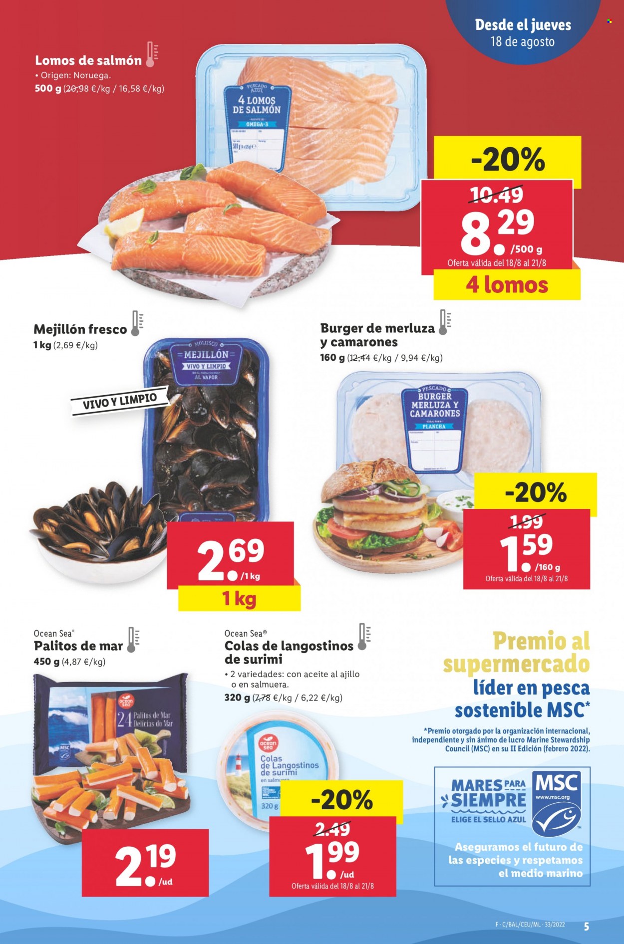 Folleto Lidl - 18/08/22 - 24/08/22. Página 5