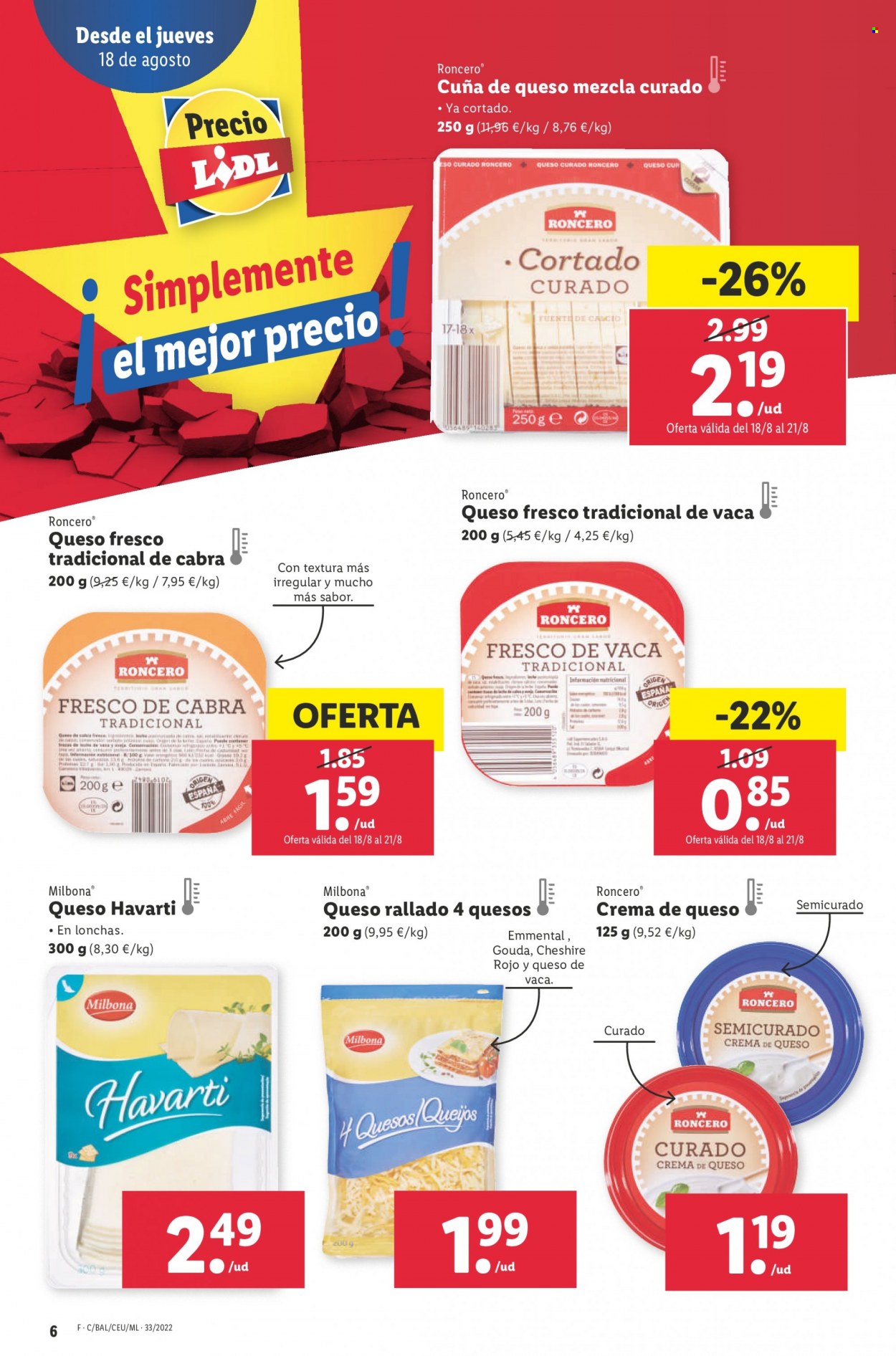 Folleto Lidl - 18/08/22 - 24/08/22. Página 6
