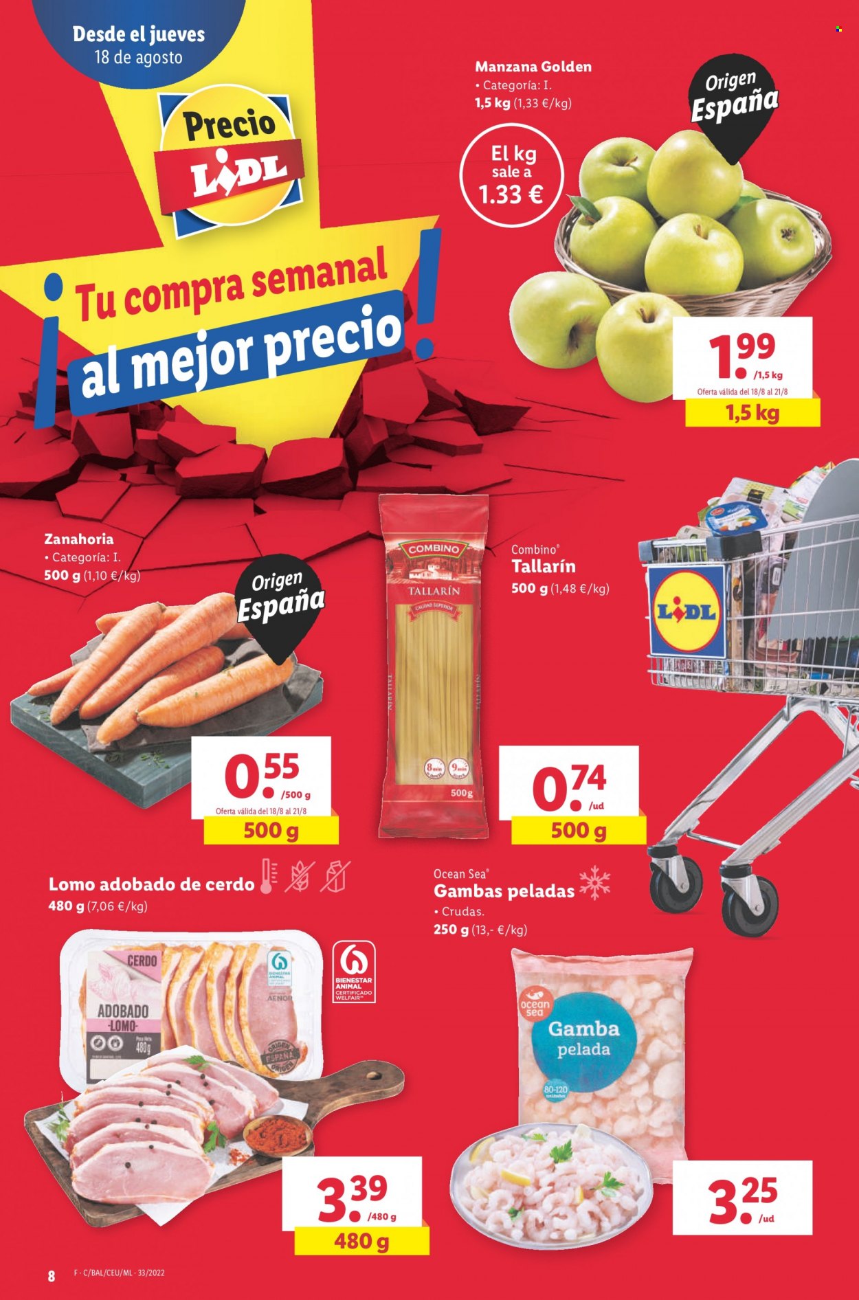 Folleto Lidl - 18/08/22 - 24/08/22. Página 8