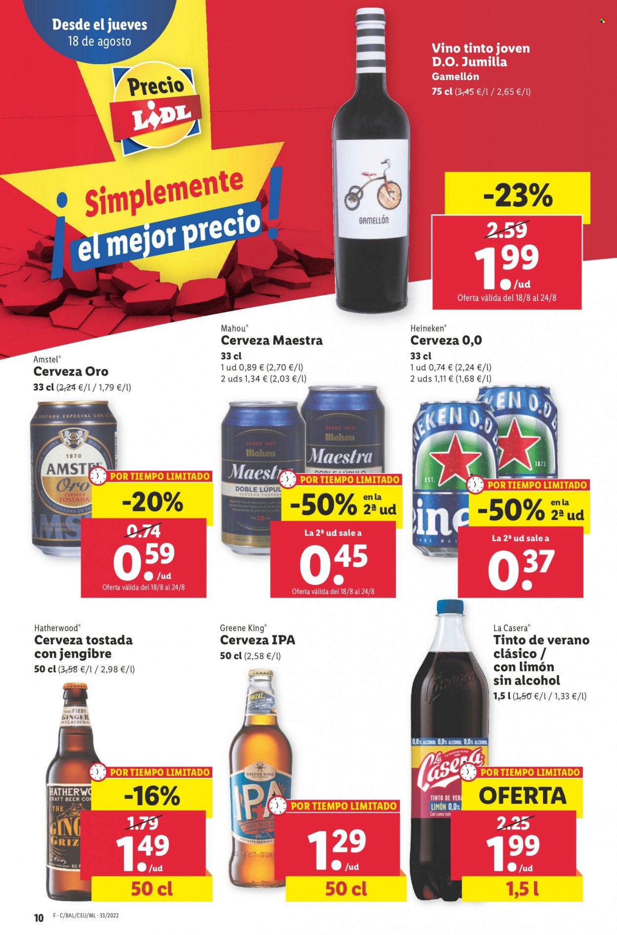 Folleto Lidl - 18/08/22 - 24/08/22. Página 10