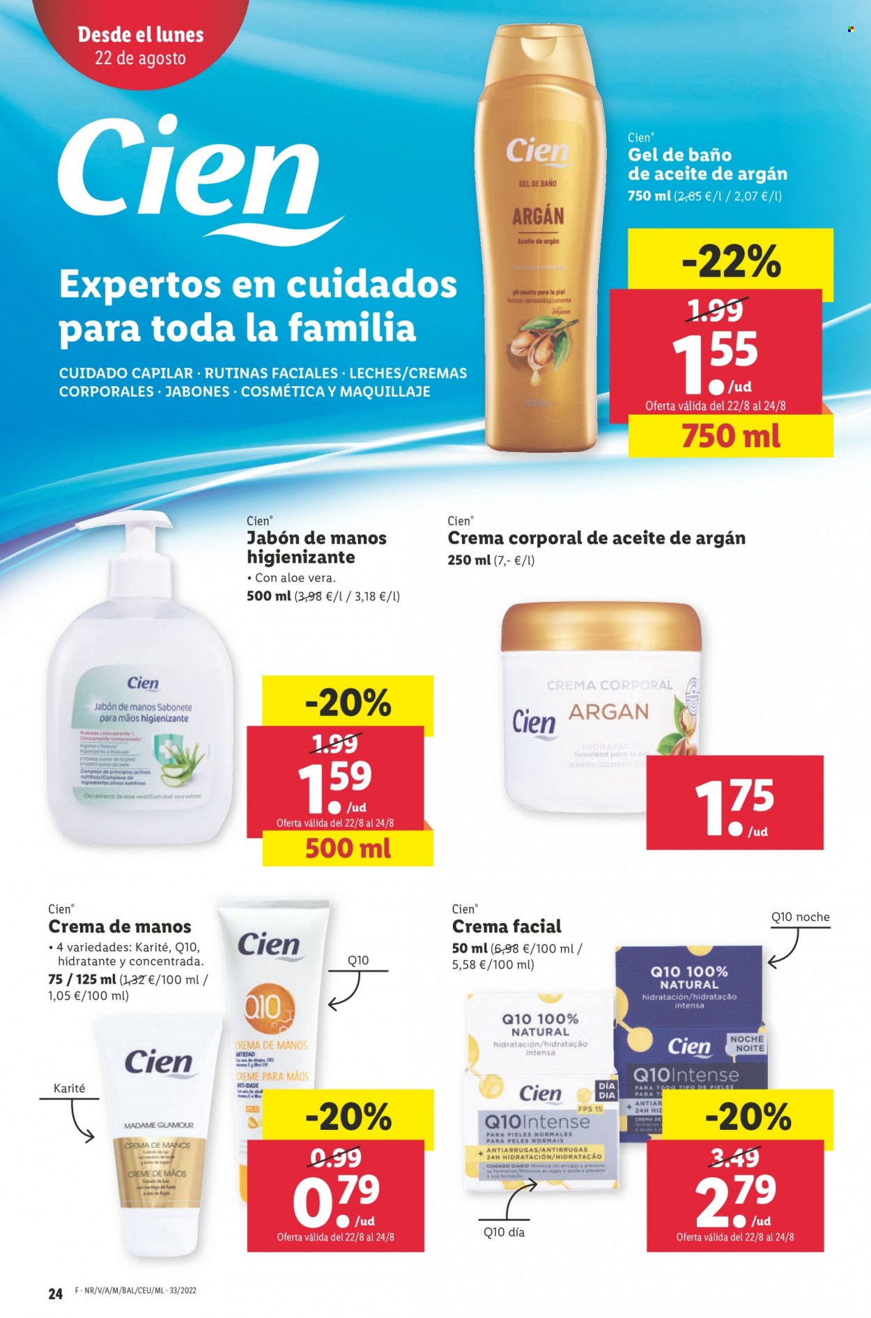 Folleto Lidl - 18/08/22 - 24/08/22. Página 24