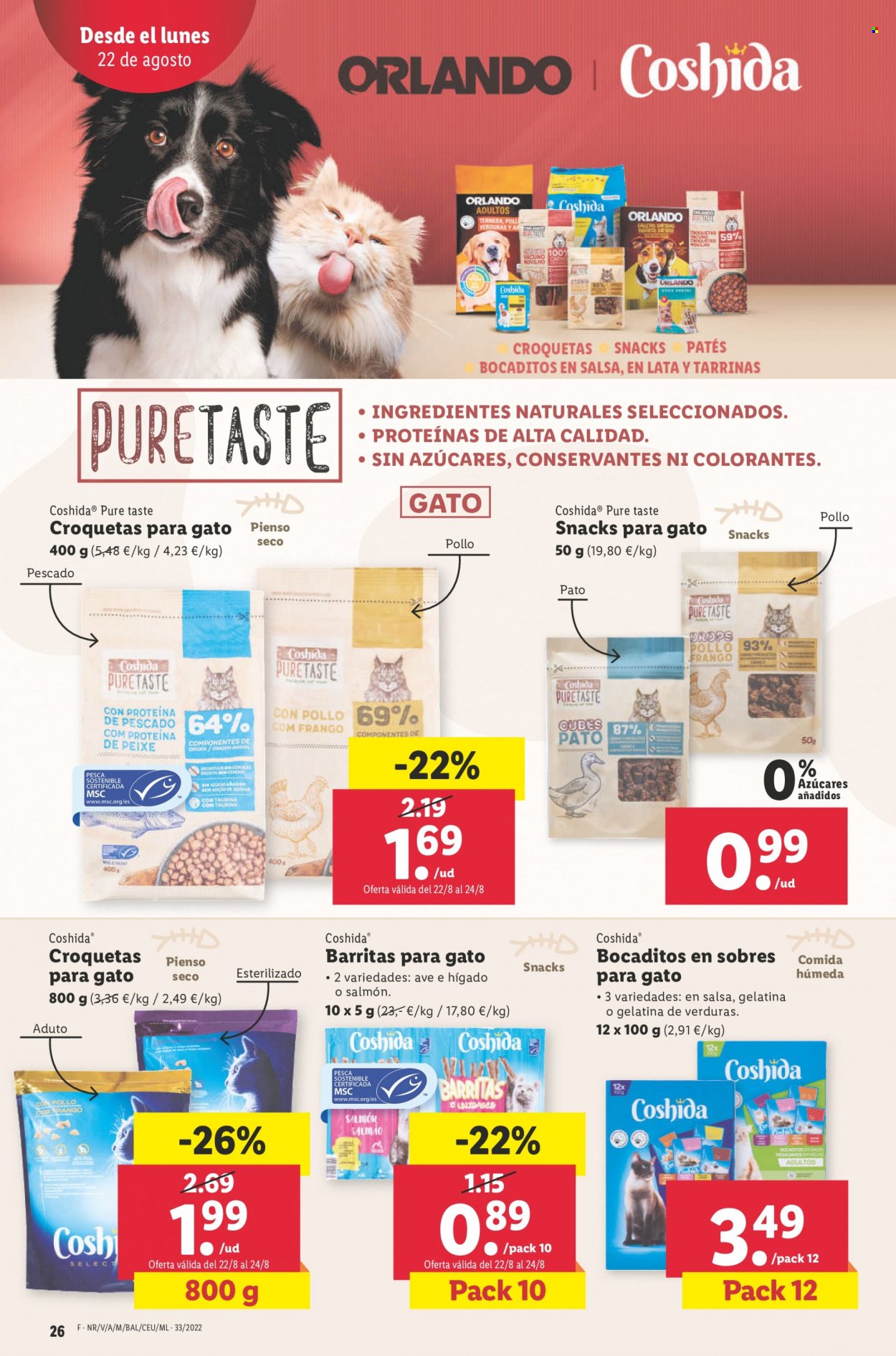Folleto Lidl - 18/08/22 - 24/08/22. Página 26