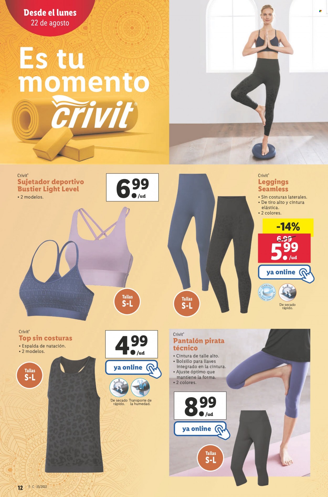 Folleto Lidl - 18/08/22 - 24/08/22. Página 12