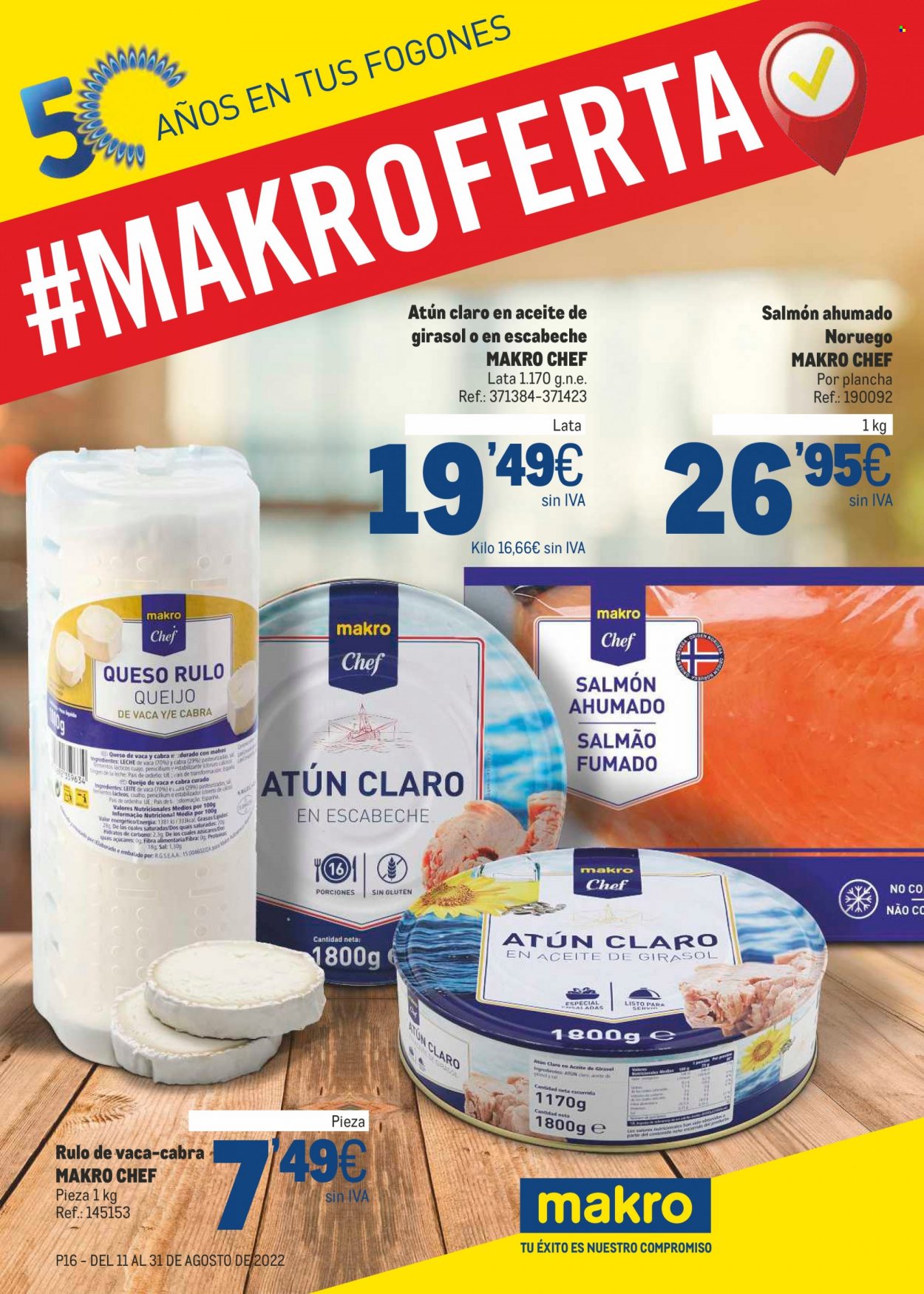 Folleto Makro - 11/08/22 - 31/08/22. Página 1