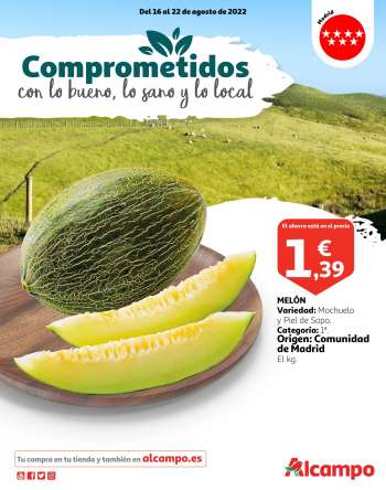 Folleto actual Alcampo - 16/08/22 - 22/08/22.