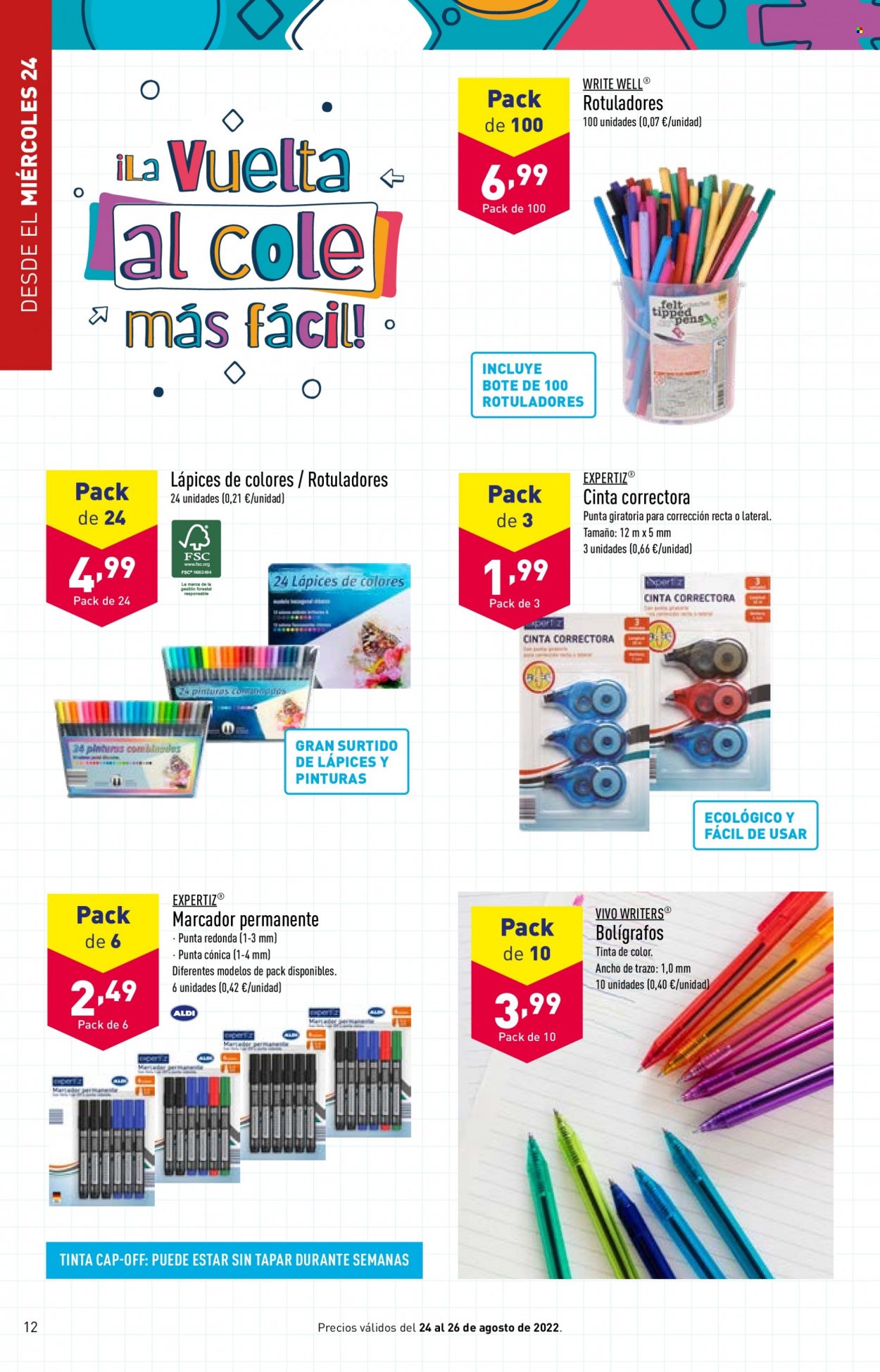 Folleto Aldi - 24/08/22 - 30/08/22. Página 12
