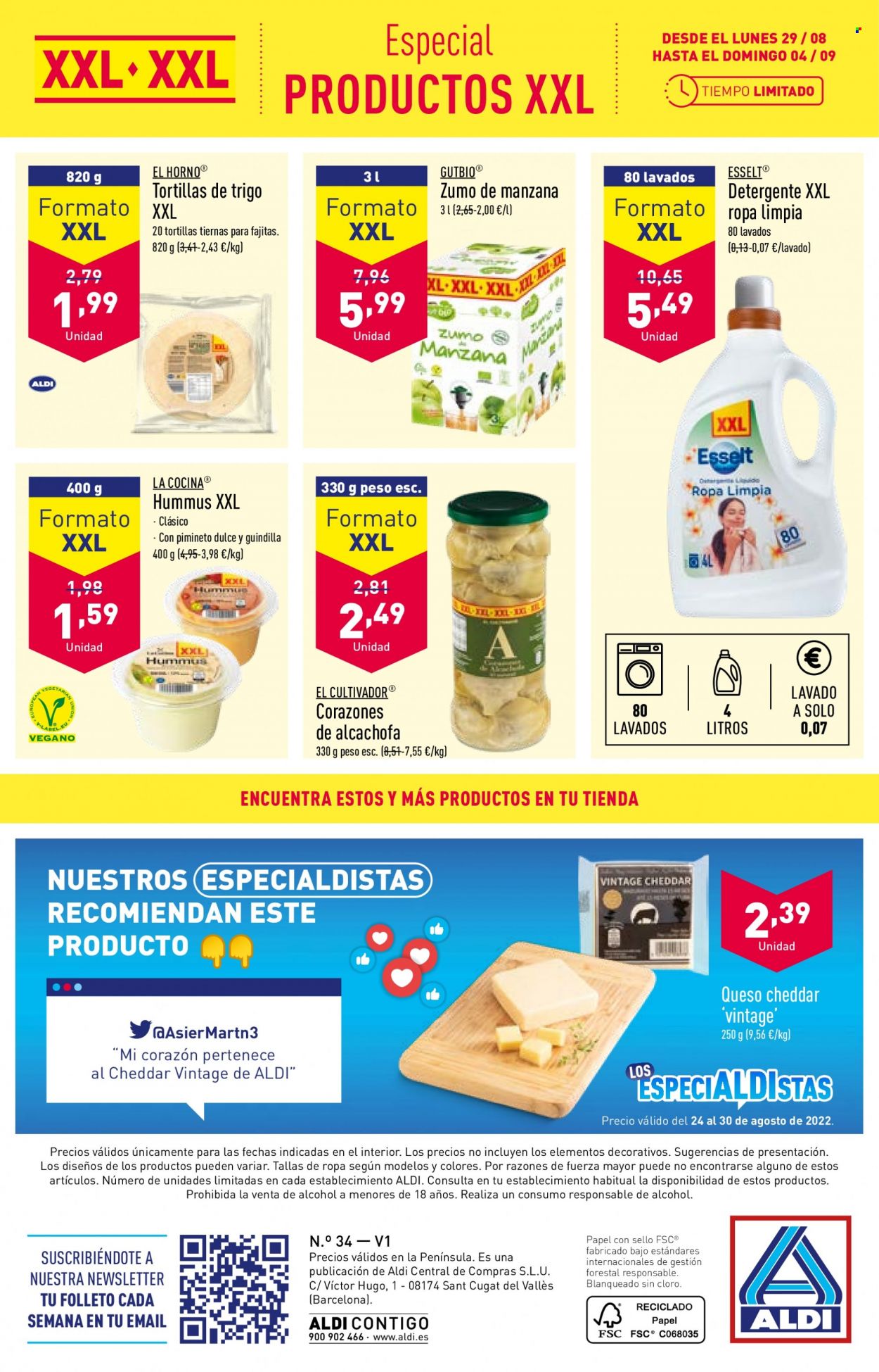 Folleto Aldi - 24/08/22 - 30/08/22. Página 28