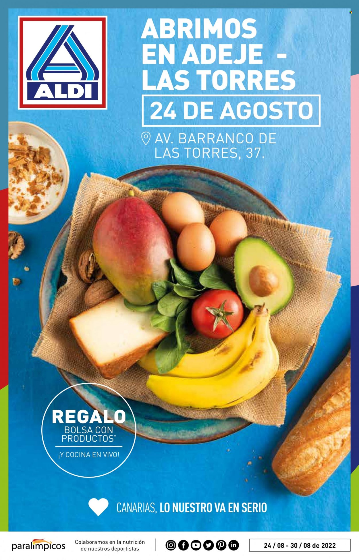 Folleto Aldi - 24/08/22 - 30/08/22. Página 1