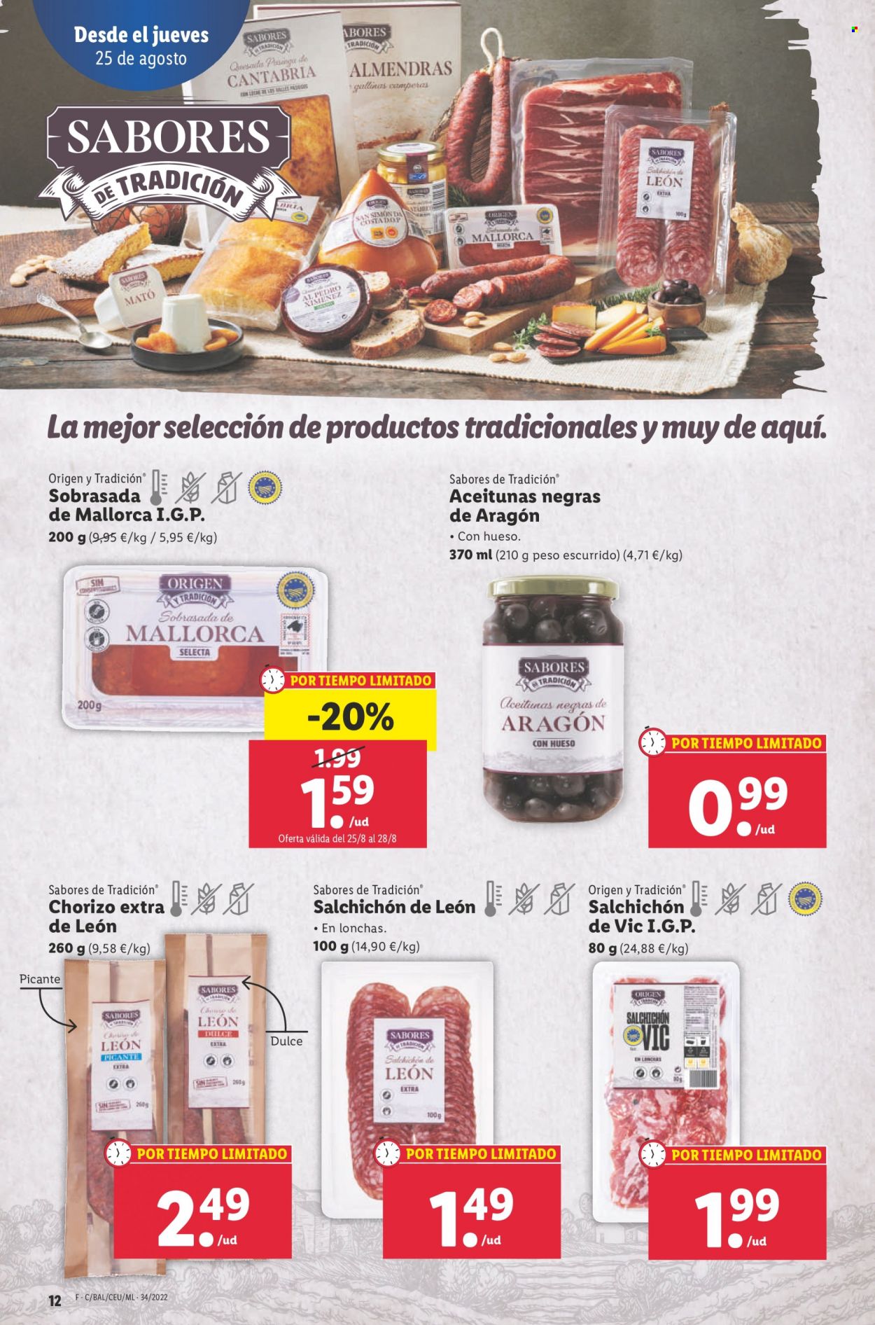 Folleto Lidl - 25/08/22 - 31/08/22. Página 12