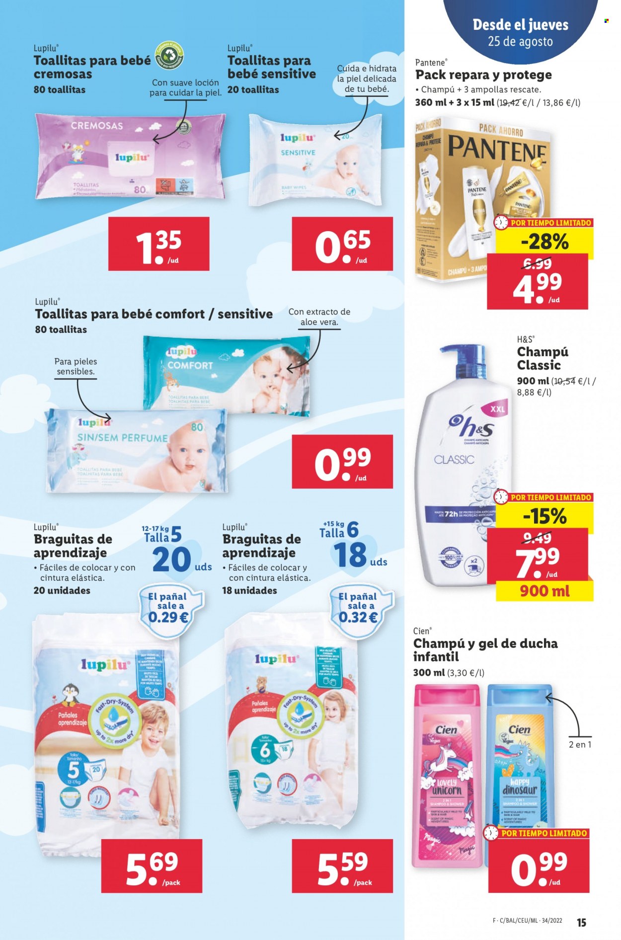 Folleto Lidl - 25/08/22 - 31/08/22. Página 15